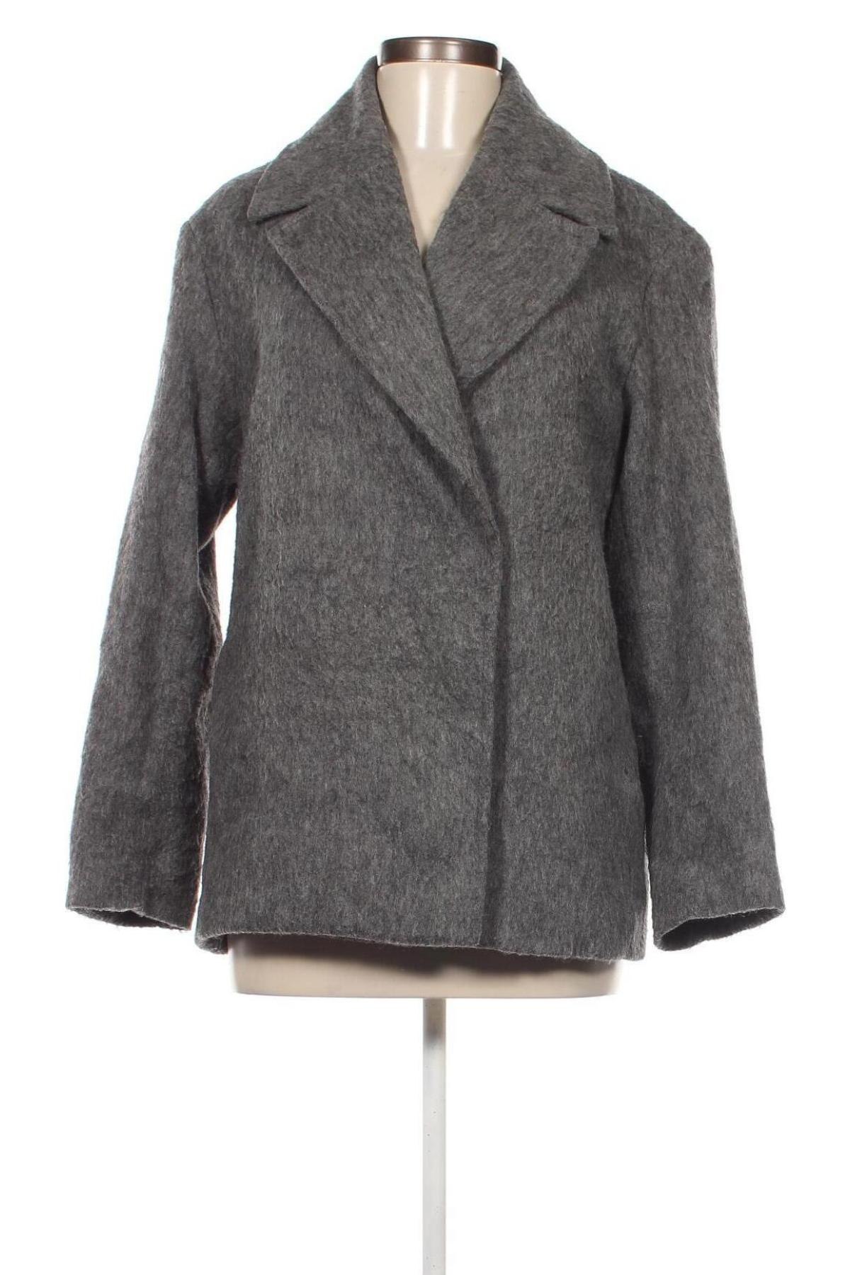 Palton de femei H&M, Mărime XS, Culoare Gri, Preț 211,18 Lei