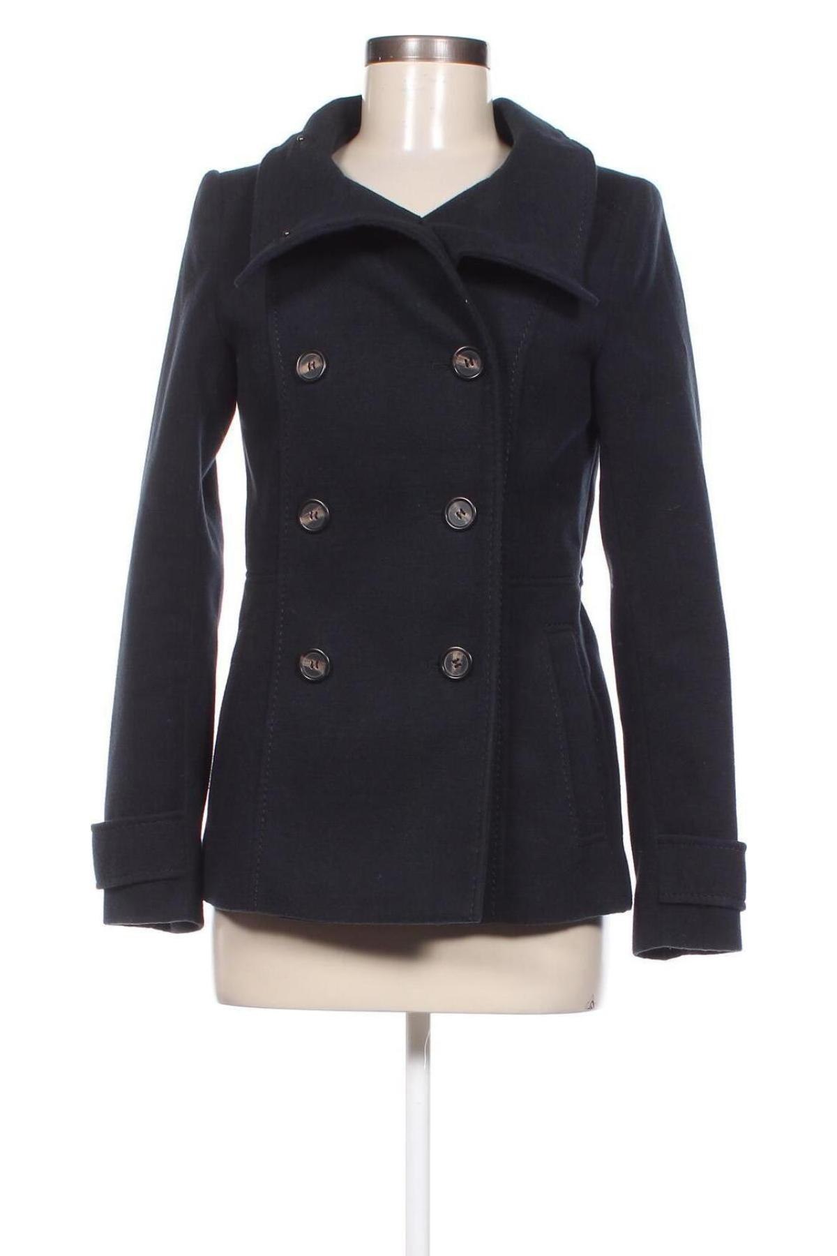 Dámsky kabát  H&M, Veľkosť XS, Farba Modrá, Cena  39,44 €