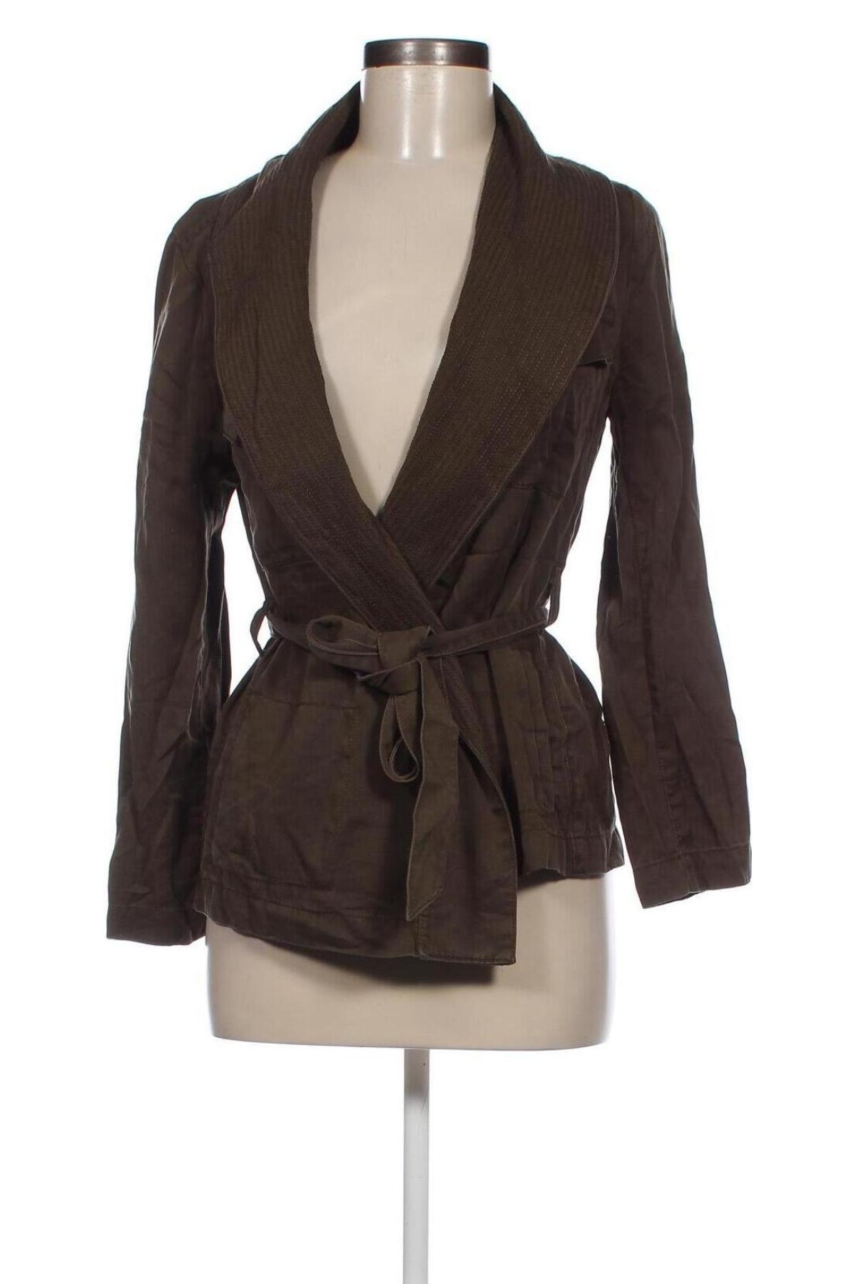 Dámský kabát  H&M Conscious Collection, Velikost XS, Barva Zelená, Cena  510,00 Kč