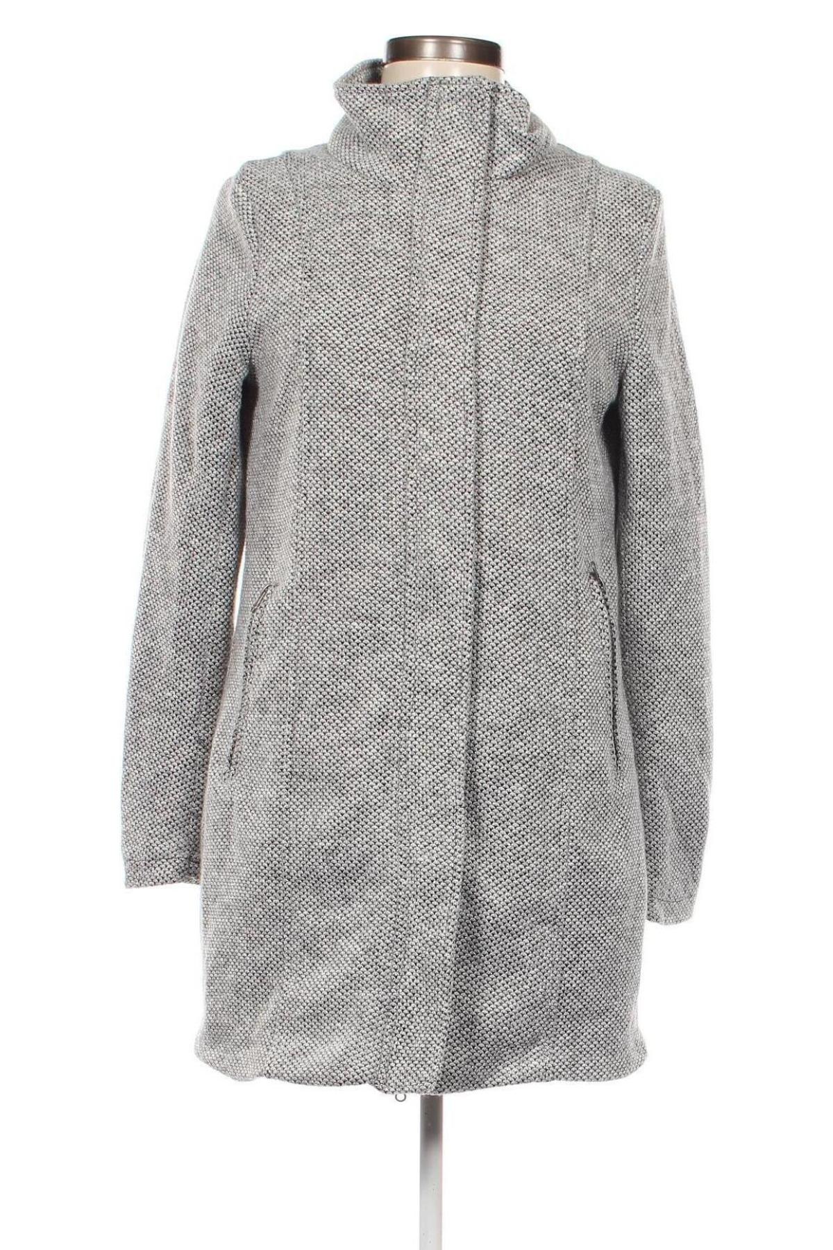 Дамско палто Janina, Размер S, Цвят Сив, Цена 63,13 лв.
