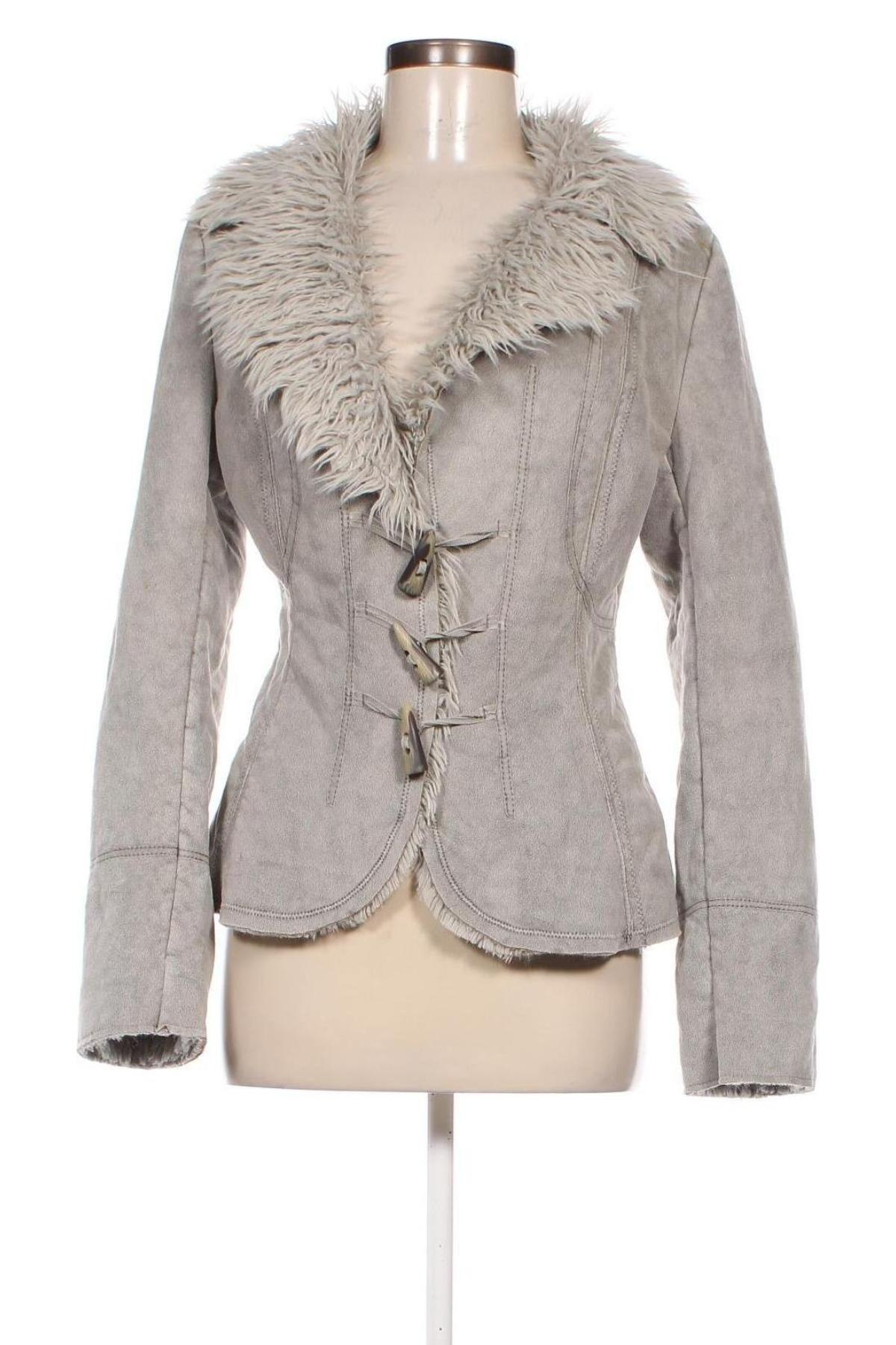 Дамско палто Jocavi, Размер M, Цвят Сив, Цена 43,68 лв.