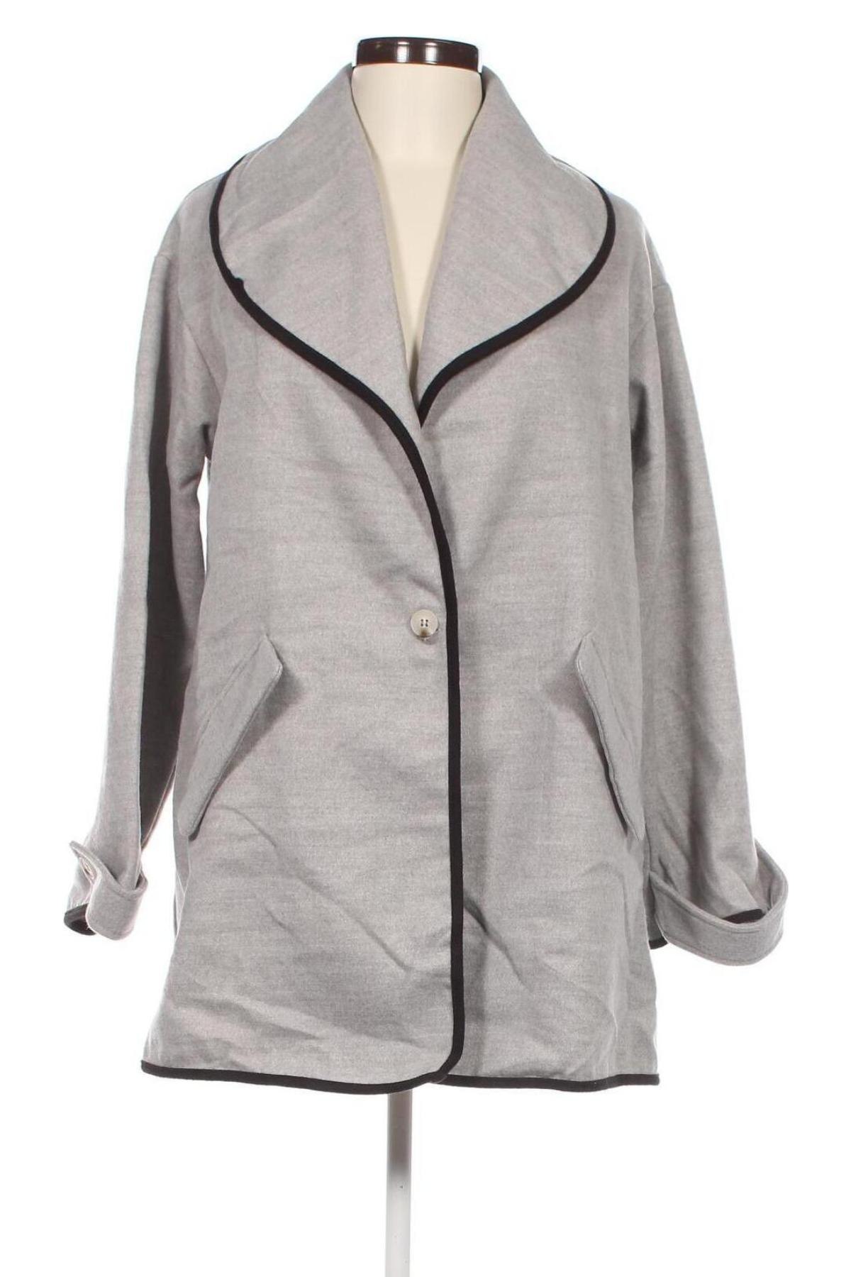 Γυναικείο παλτό JustFashionNow, Μέγεθος S, Χρώμα Γκρί, Τιμή 41,04 €