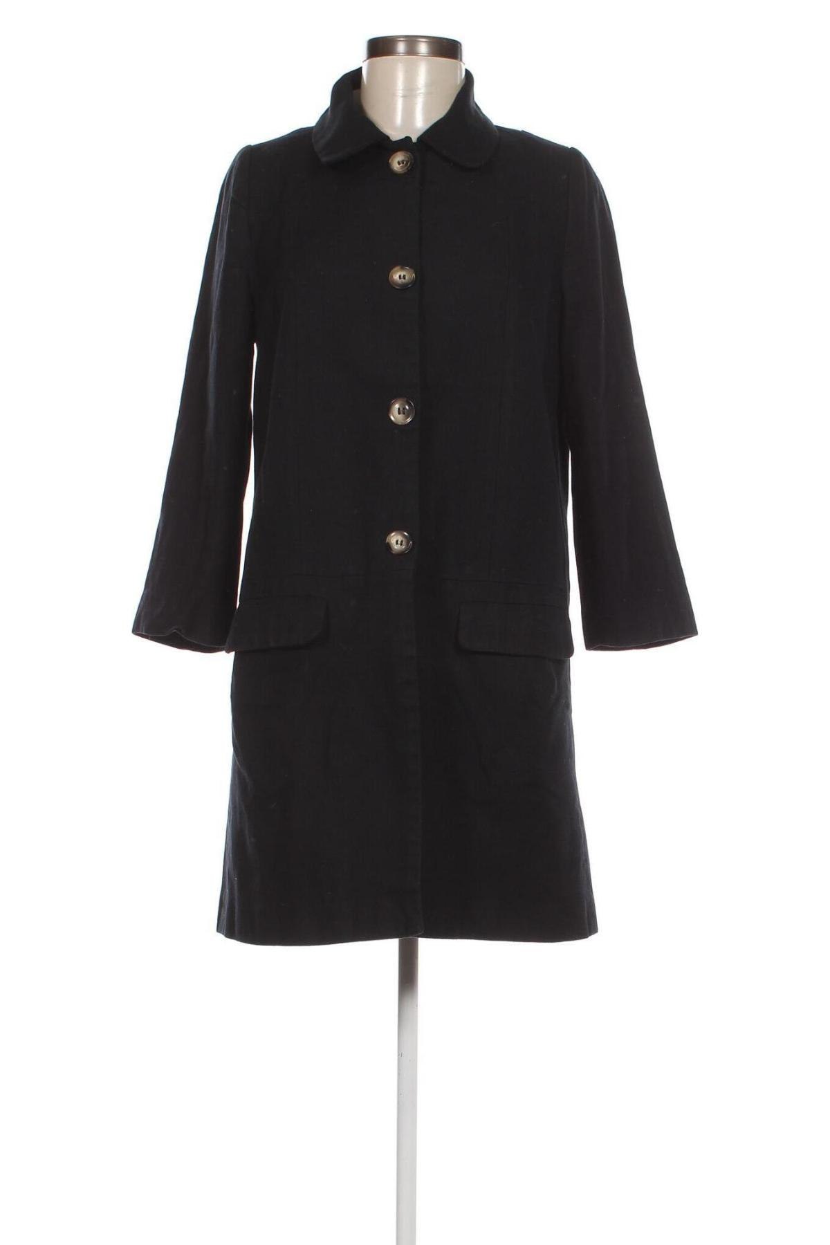 Дамско палто La Redoute, Размер S, Цвят Черен, Цена 35,58 лв.
