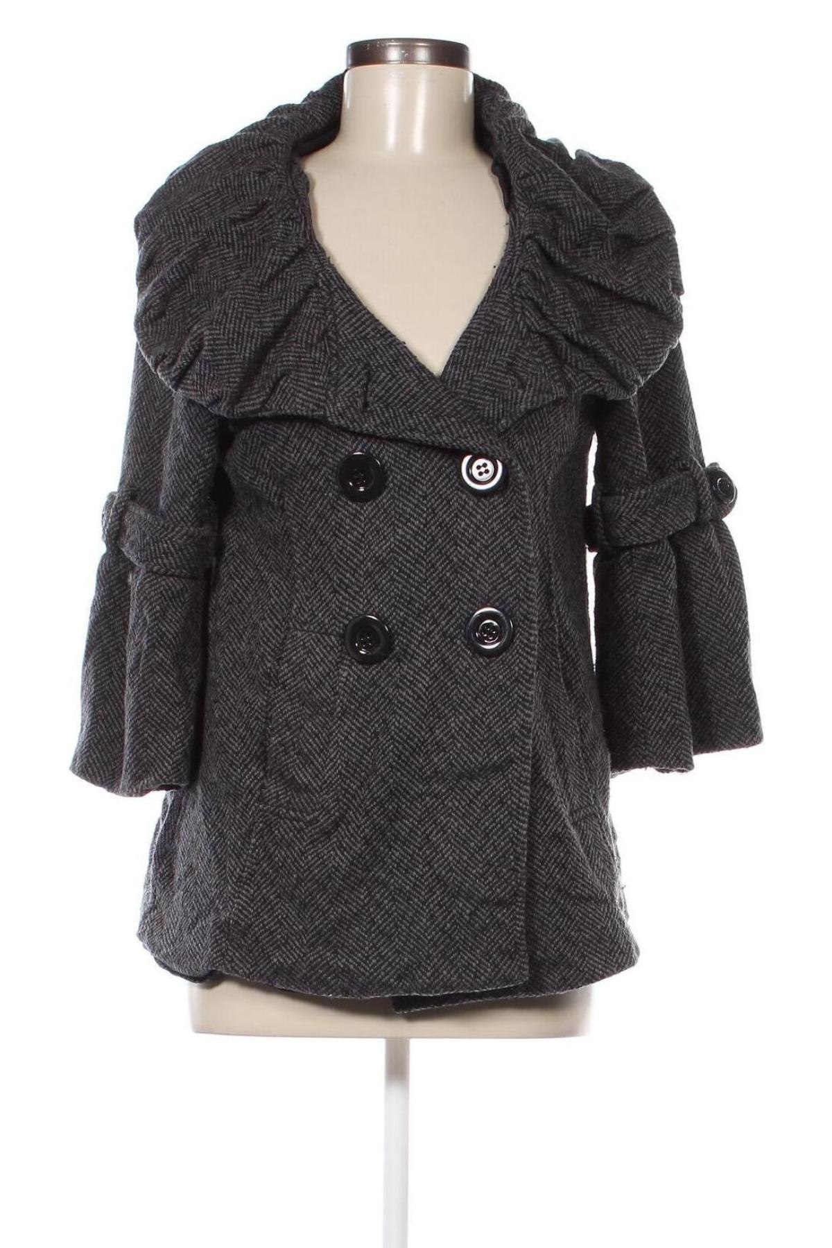 Γυναικείο παλτό Last Kiss, Μέγεθος L, Χρώμα Πολύχρωμο, Τιμή 17,82 €