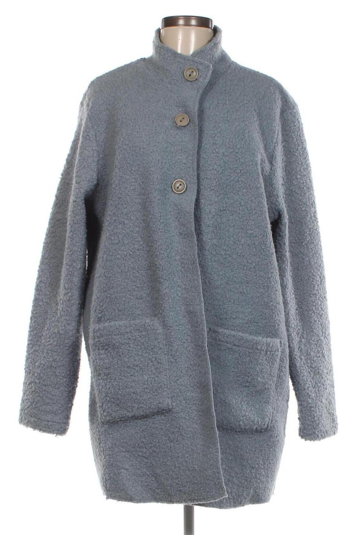 Дамско палто Laura Torelli, Размер L, Цвят Син, Цена 59,92 лв.