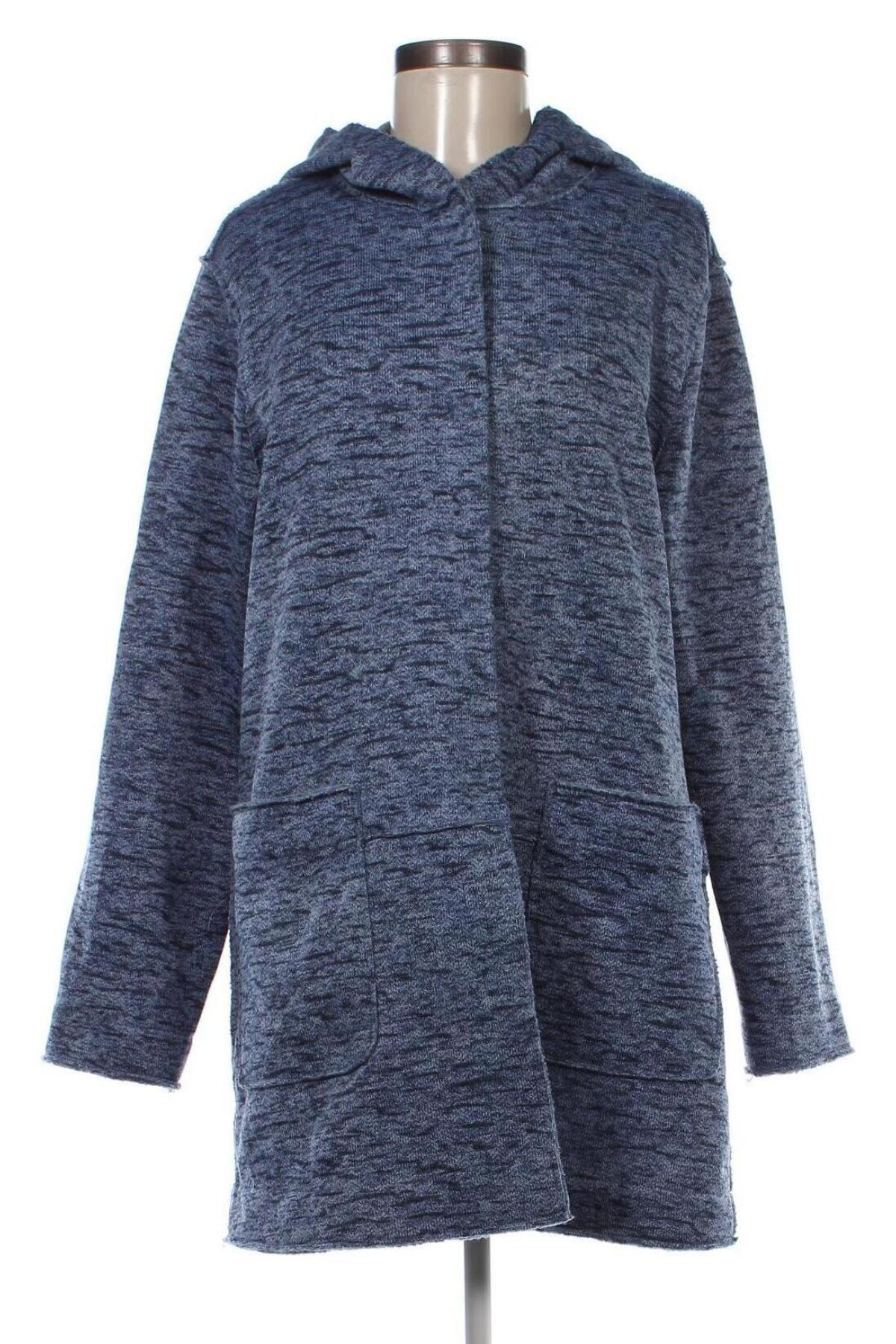 Γυναικείο παλτό Laura Torelli, Μέγεθος XL, Χρώμα Μπλέ, Τιμή 19,80 €