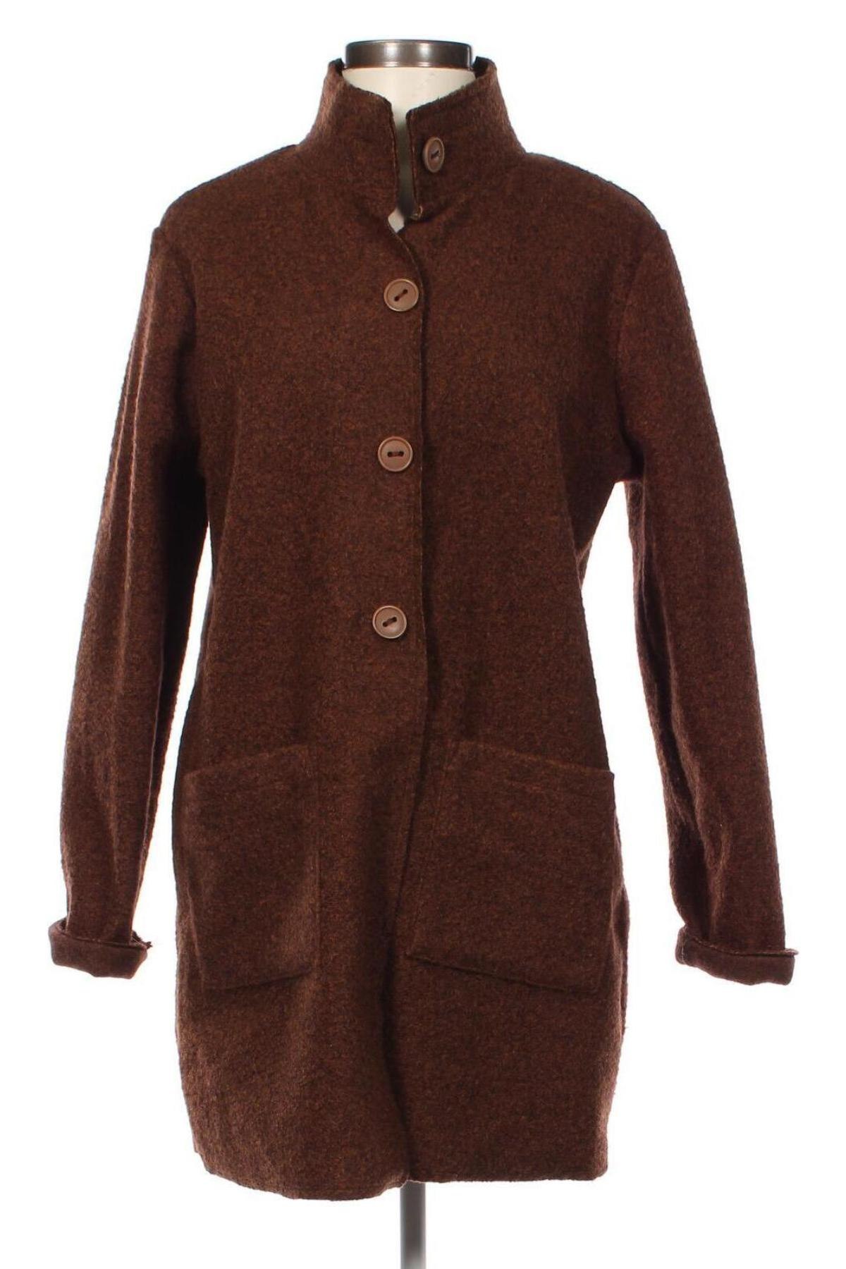 Дамско палто Laura Torelli, Размер S, Цвят Кафяв, Цена 66,34 лв.