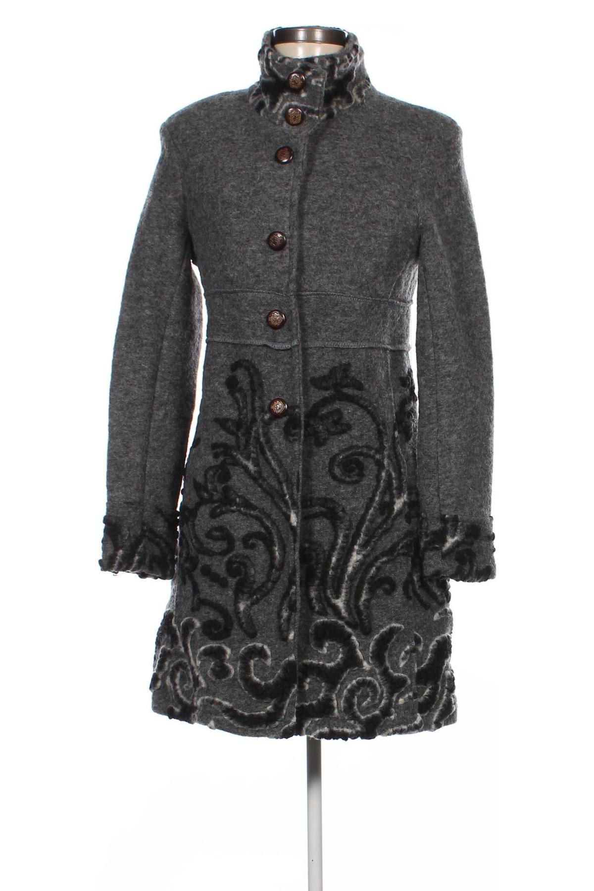 Dámsky kabát  Made In Italy, Veľkosť M, Farba Sivá, Cena  35,80 €