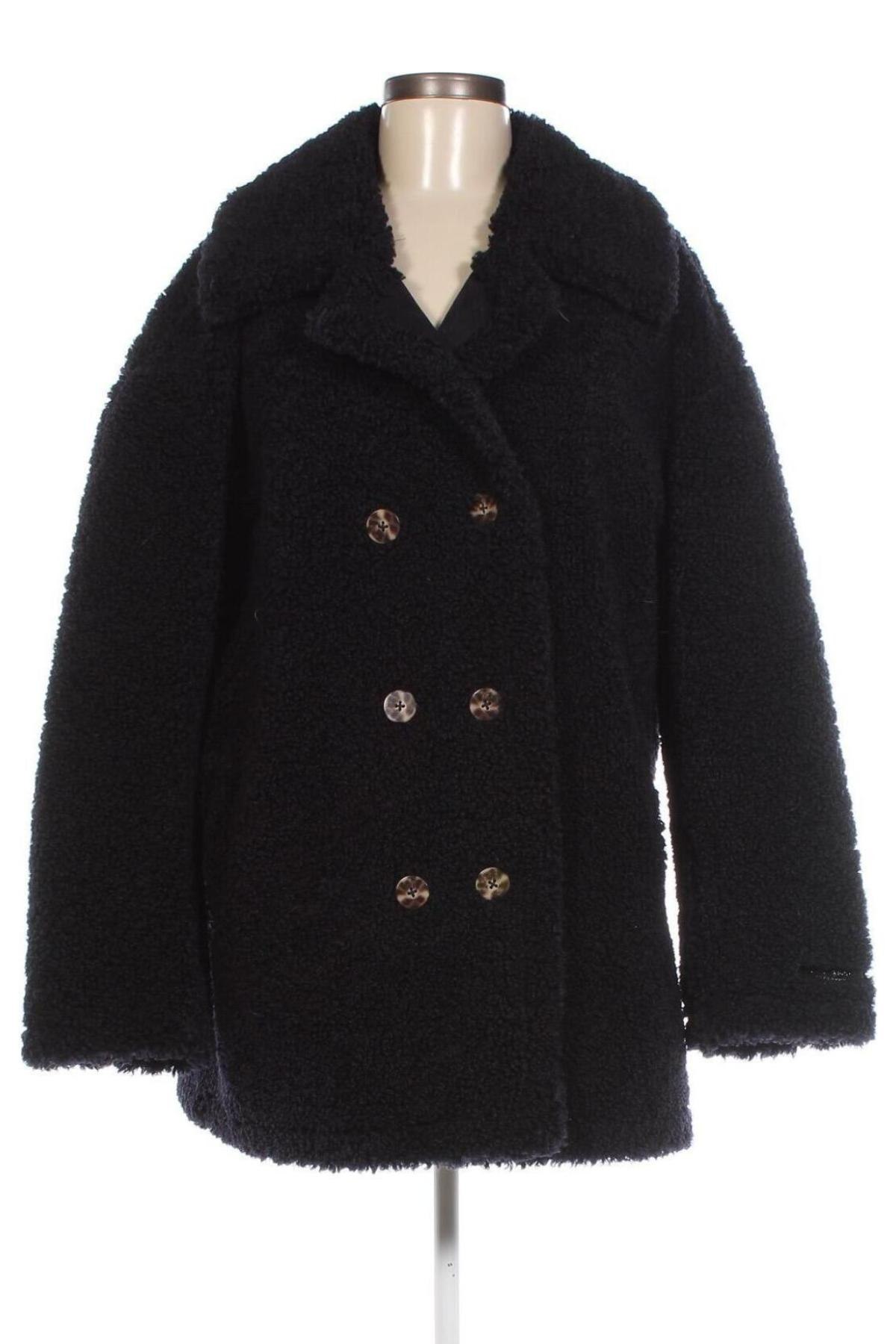 Γυναικείο παλτό Maison Scotch, Μέγεθος L, Χρώμα Μαύρο, Τιμή 43,79 €