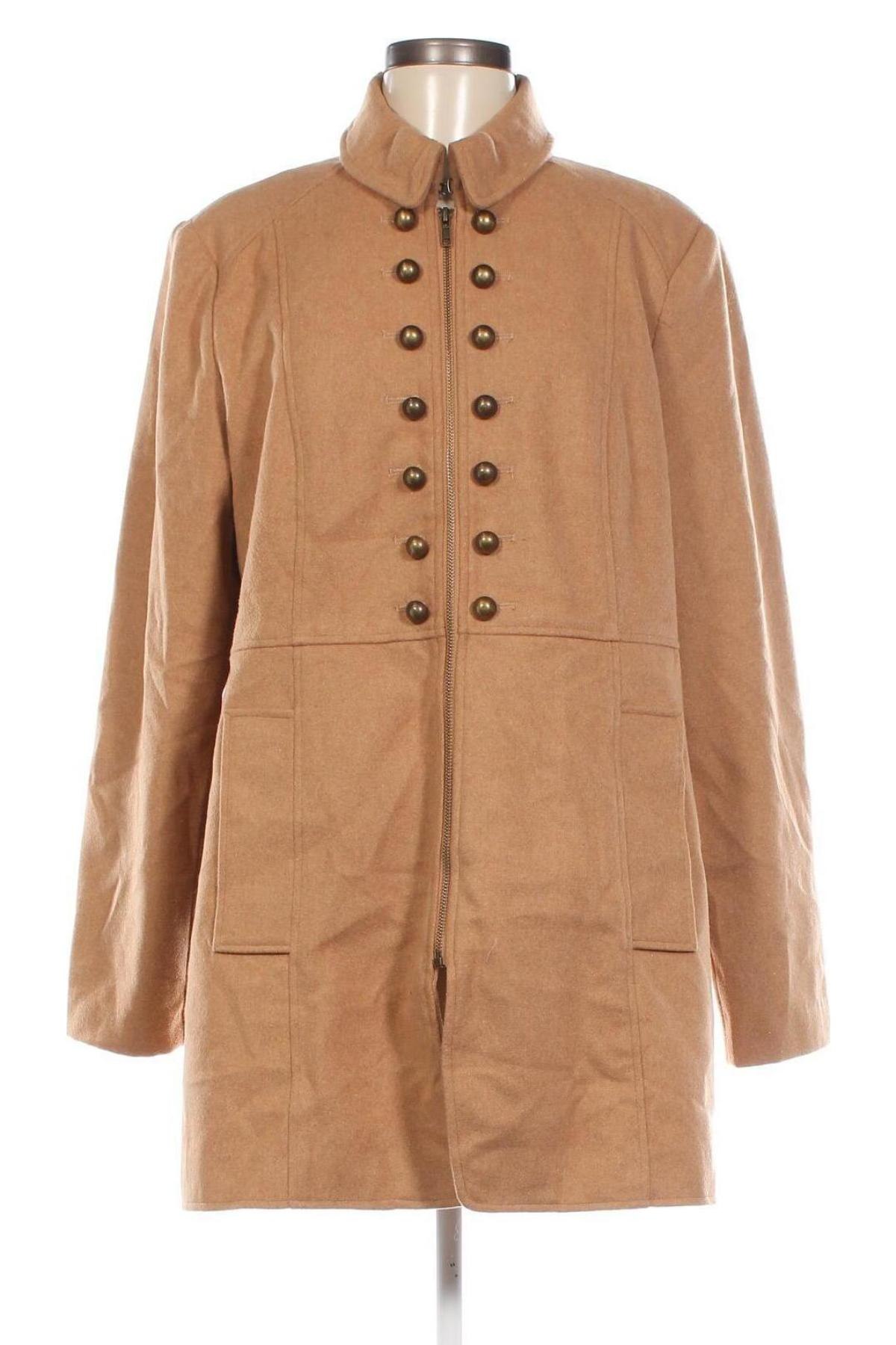 Дамско палто Maite Kelly by Bonprix, Размер XL, Цвят Бежов, Цена 40,92 лв.