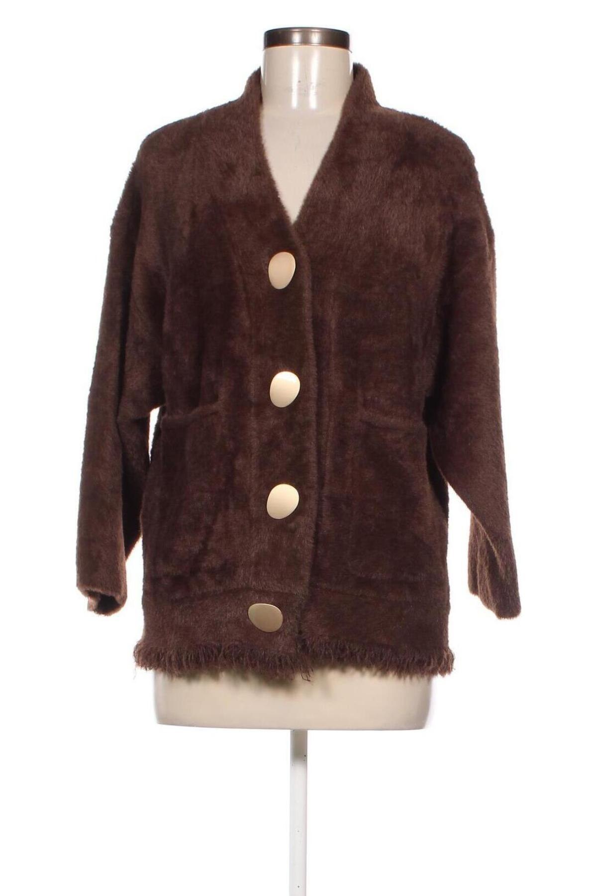 Дамско палто Melody, Размер S, Цвят Кафяв, Цена 28,80 лв.