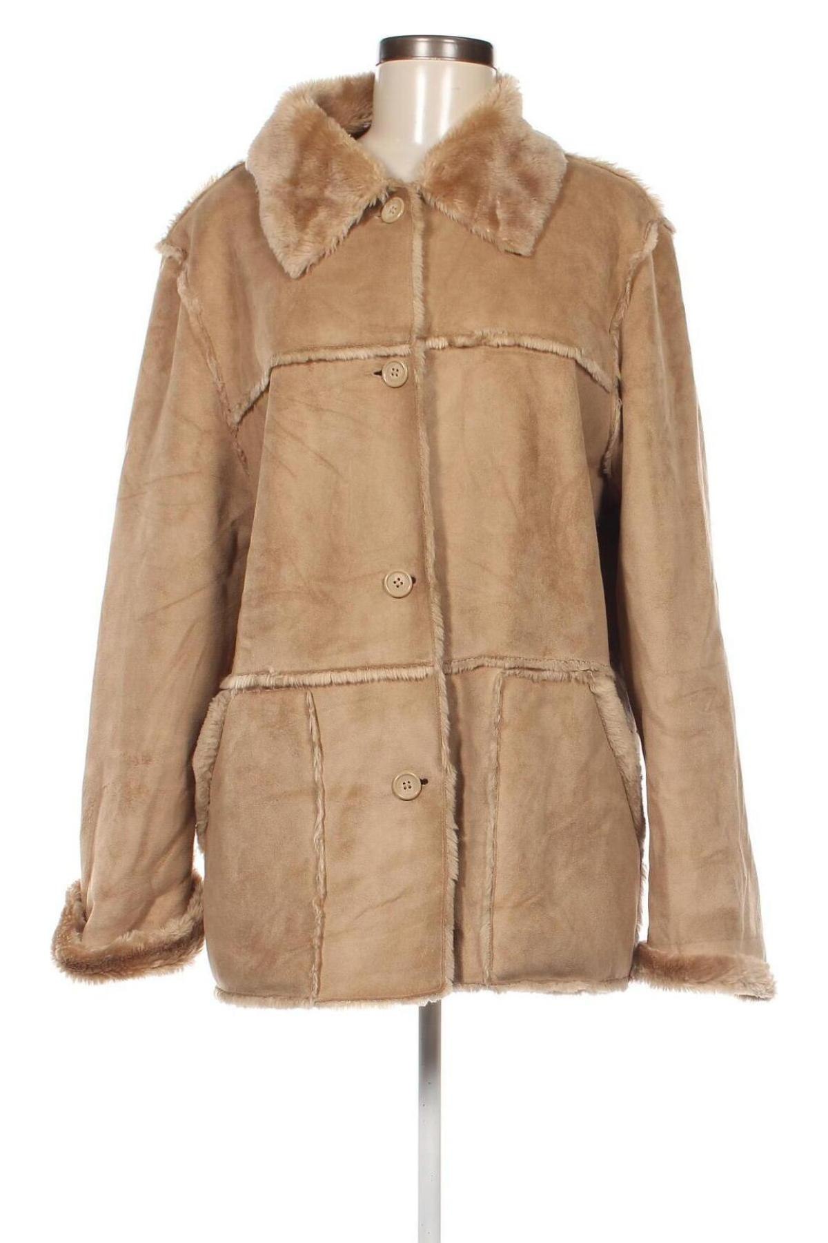 Дамско палто Michele Boyard, Размер L, Цвят Бежов, Цена 59,92 лв.
