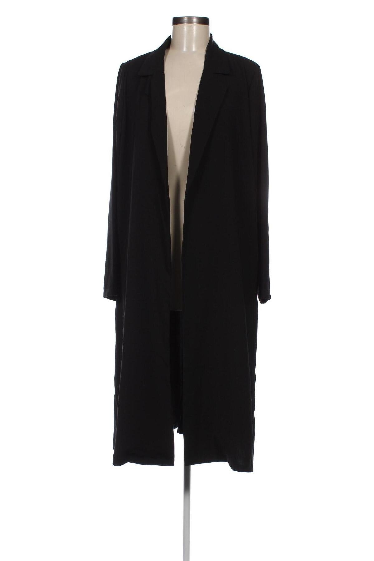 Γυναικείο παλτό NA-KD, Μέγεθος S, Χρώμα Μαύρο, Τιμή 16,70 €