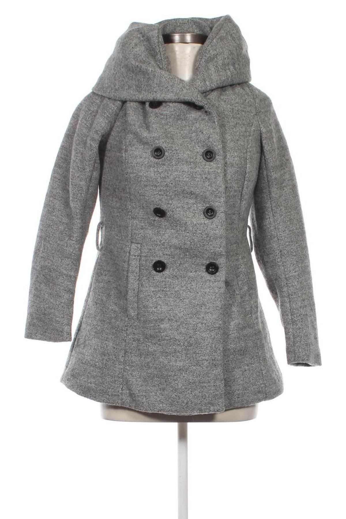 Дамско палто ONLY, Размер M, Цвят Сив, Цена 34,10 лв.