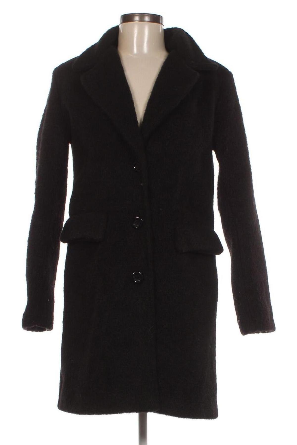 Γυναικείο παλτό Terra di Siena, Μέγεθος M, Χρώμα Μαύρο, Τιμή 29,92 €