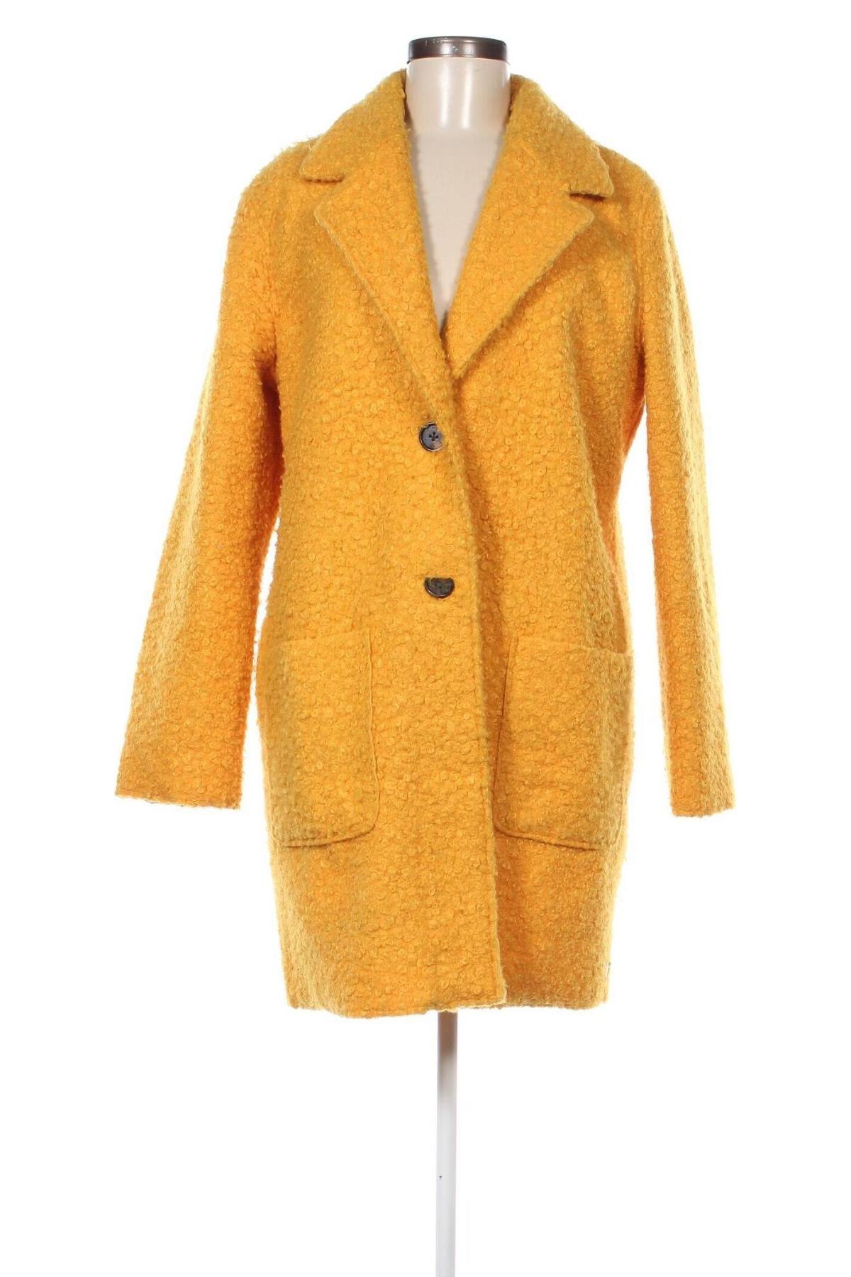 Γυναικείο παλτό Tom Tailor, Μέγεθος XL, Χρώμα Κίτρινο, Τιμή 22,17 €
