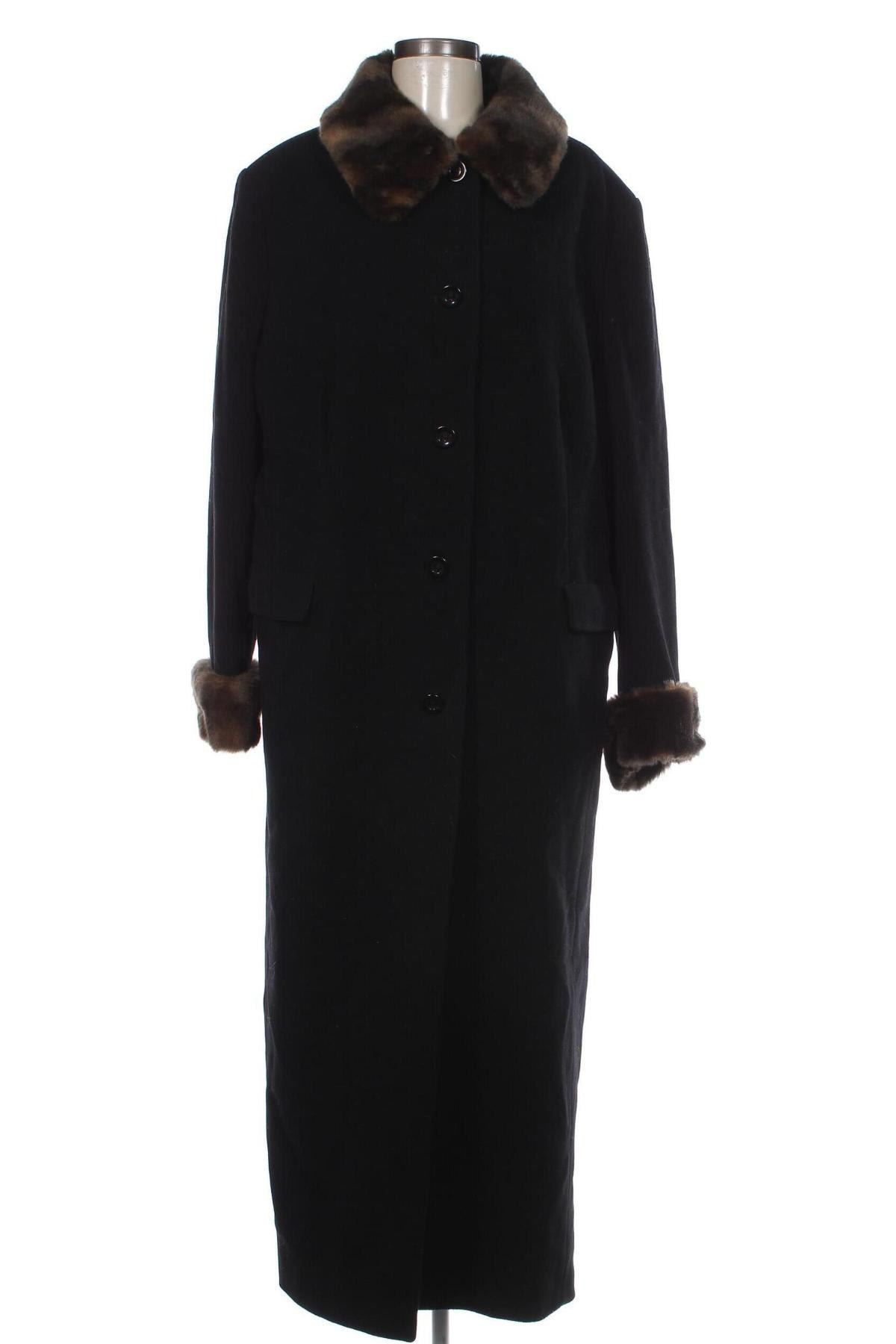 Γυναικείο παλτό Ulla Popken, Μέγεθος XL, Χρώμα Μαύρο, Τιμή 34,13 €