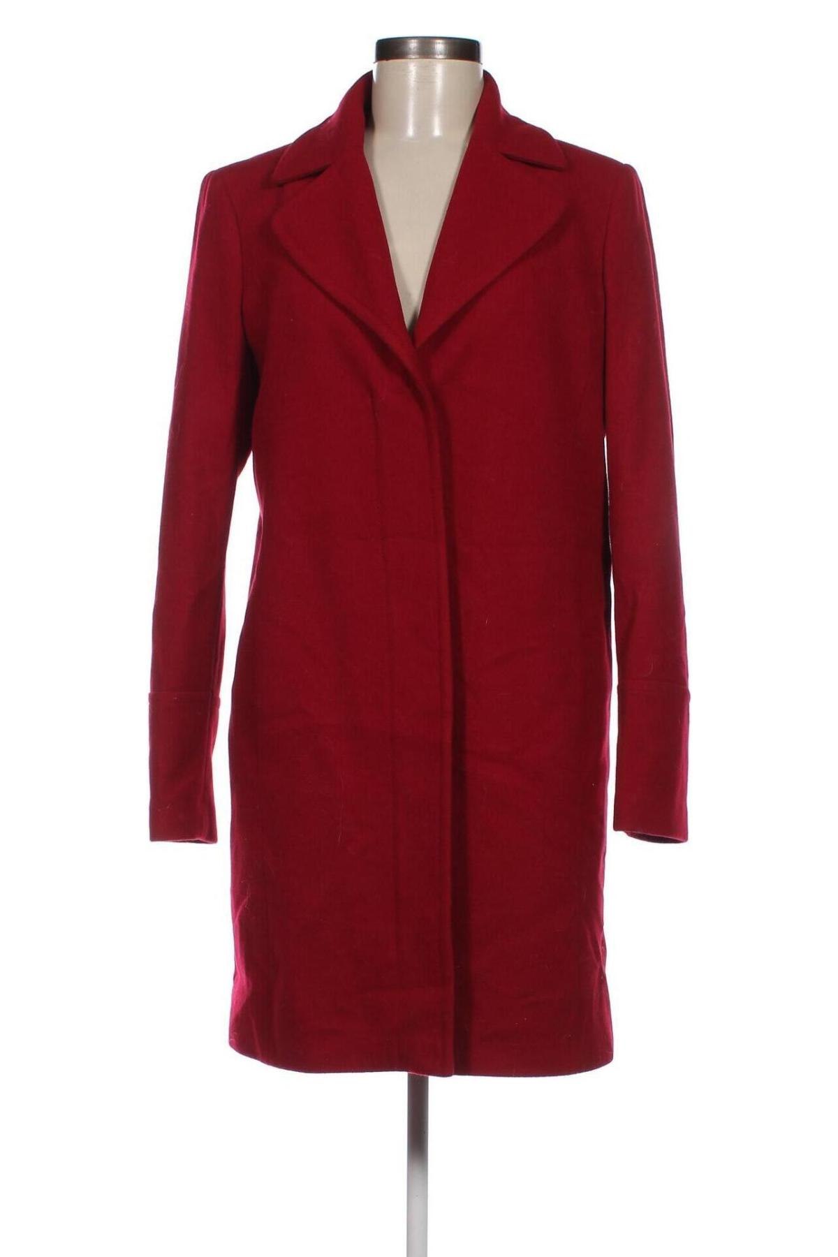 Γυναικείο παλτό United Colors Of Benetton, Μέγεθος L, Χρώμα Κόκκινο, Τιμή 33,95 €