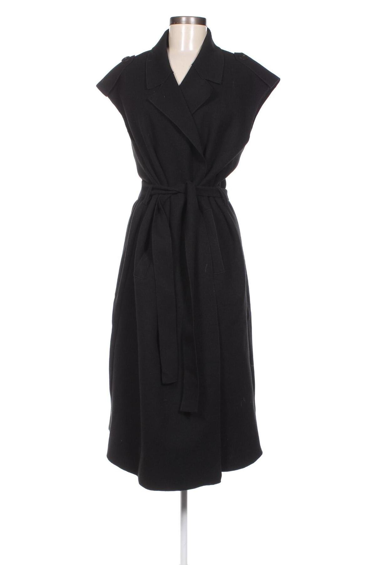 Γυναικείο παλτό VILA, Μέγεθος XL, Χρώμα Μαύρο, Τιμή 55,67 €