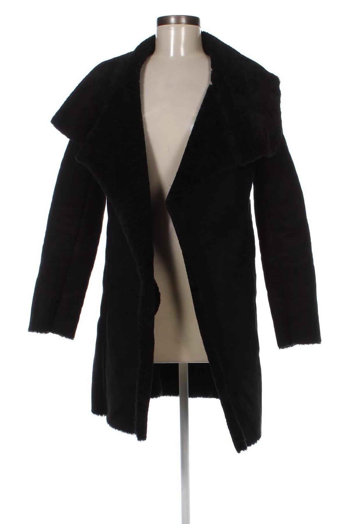 Γυναικείο παλτό VILA, Μέγεθος S, Χρώμα Μαύρο, Τιμή 21,09 €