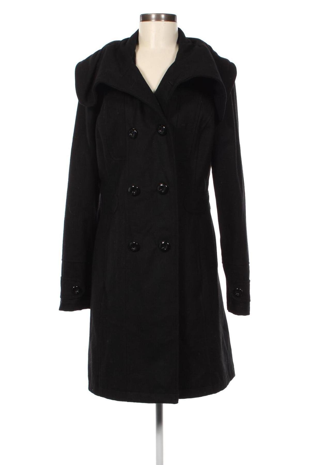 Дамско палто Vero Moda, Размер L, Цвят Черен, Цена 34,10 лв.