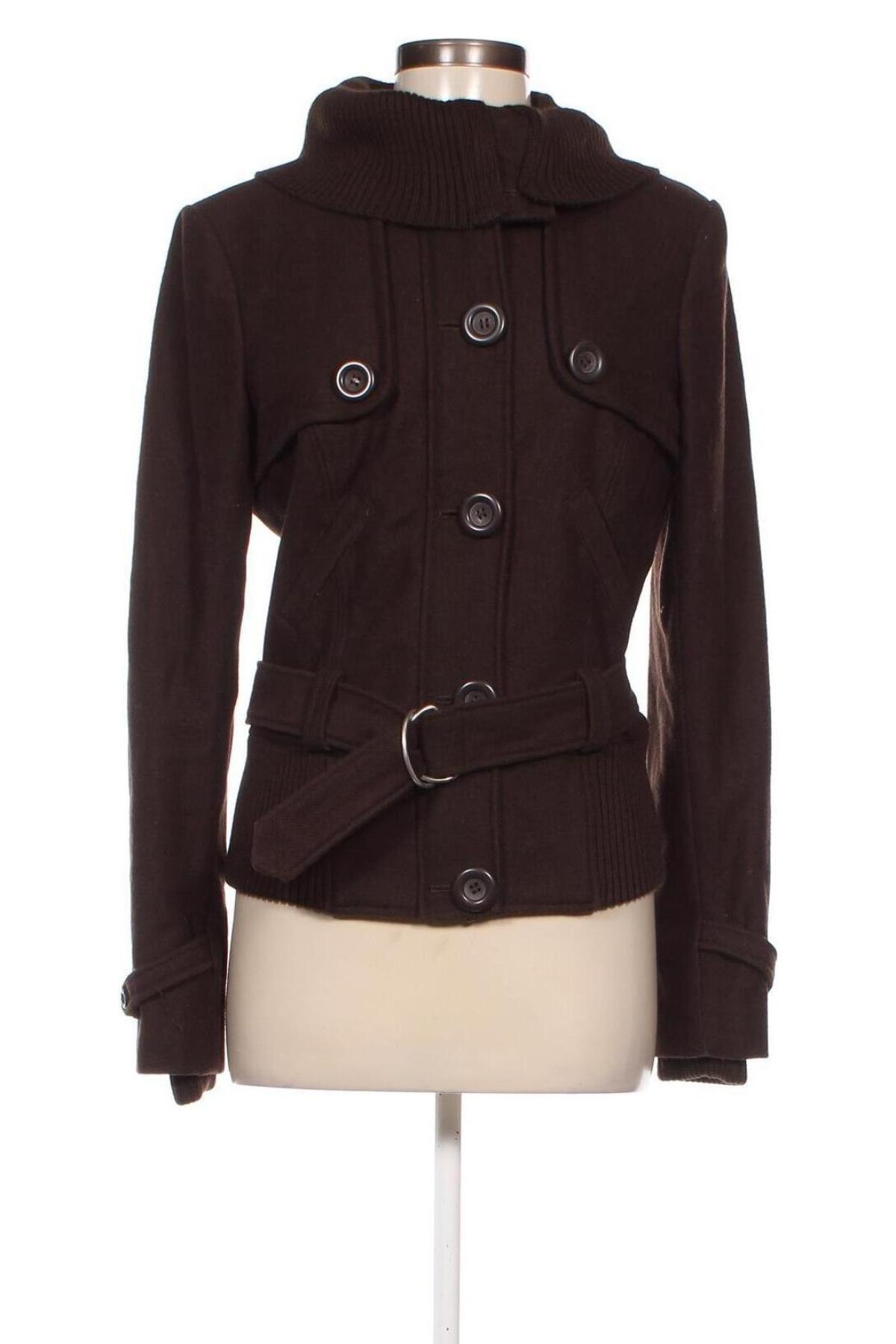 Дамско палто Vero Moda, Размер M, Цвят Кафяв, Цена 34,10 лв.