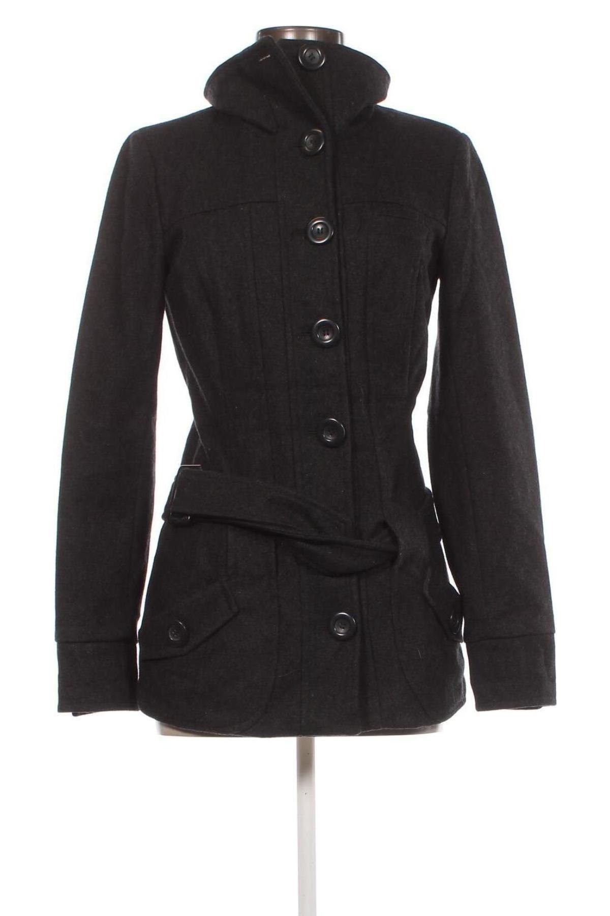 Дамско палто Vero Moda, Размер S, Цвят Черен, Цена 34,10 лв.