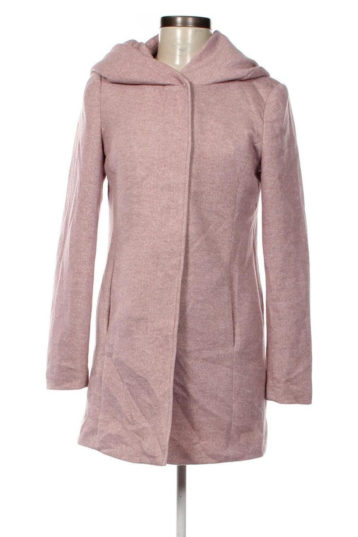 Γυναικείο παλτό Vero Moda, Μέγεθος S, Χρώμα Ρόζ , Τιμή 13,36 €