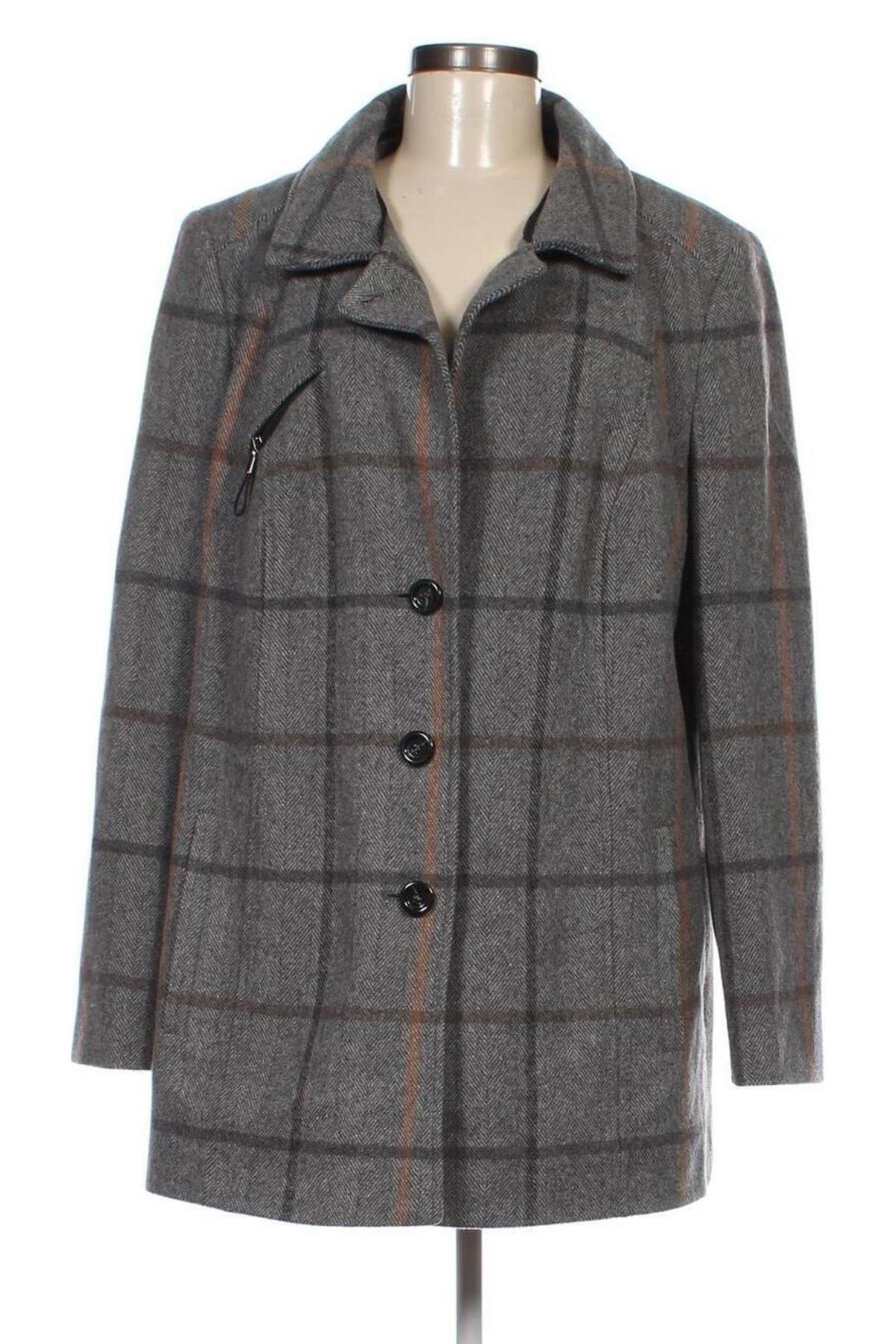 Γυναικείο παλτό Viventy by Bernd Berger, Μέγεθος XL, Χρώμα Πολύχρωμο, Τιμή 39,05 €