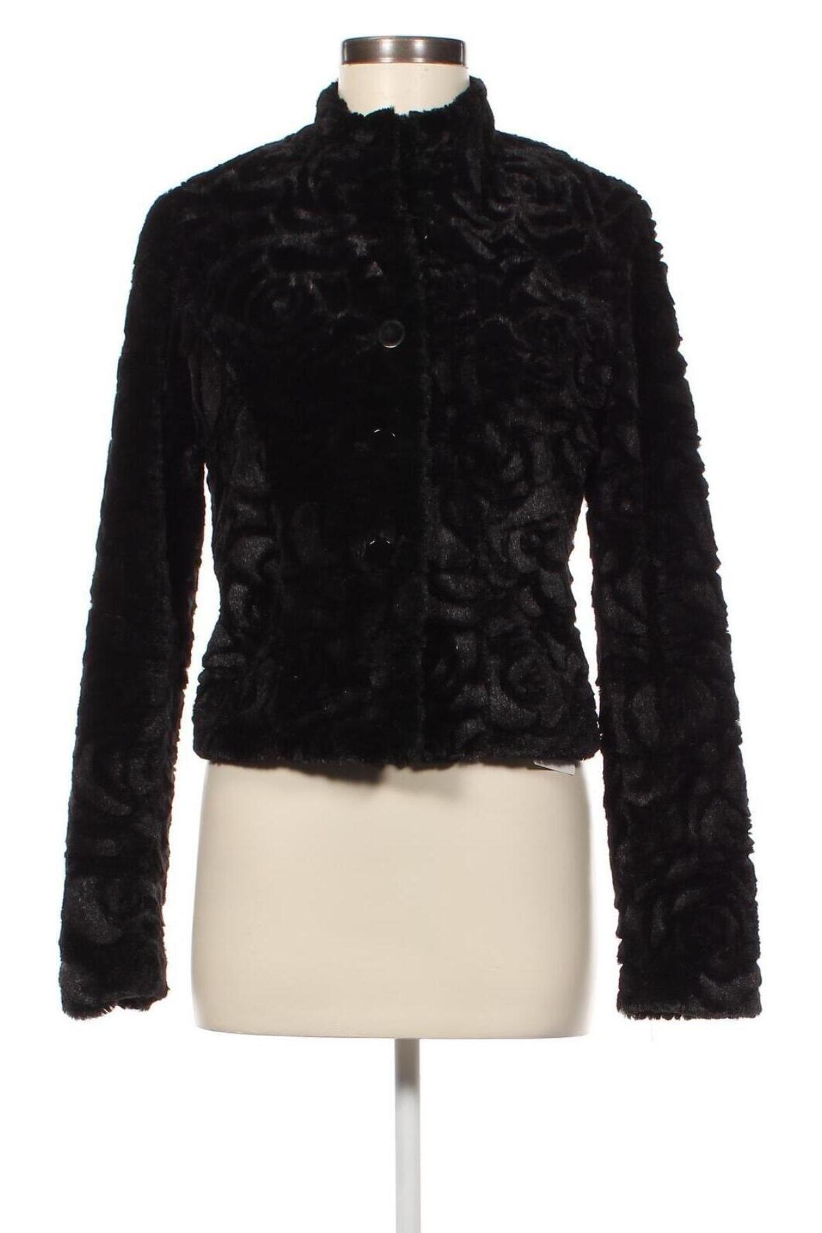 Дамско палто Yest, Размер M, Цвят Черен, Цена 33,04 лв.