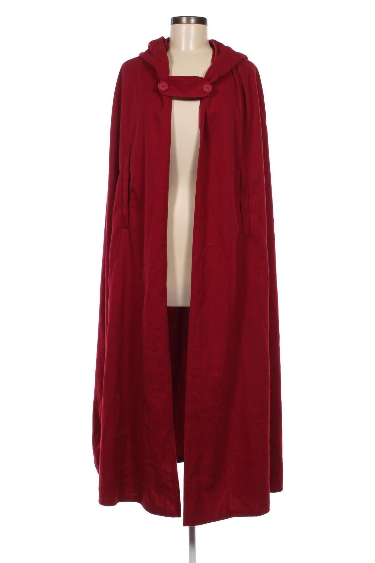Palton de femei Zanzea, Mărime M, Culoare Roșu, Preț 105,27 Lei