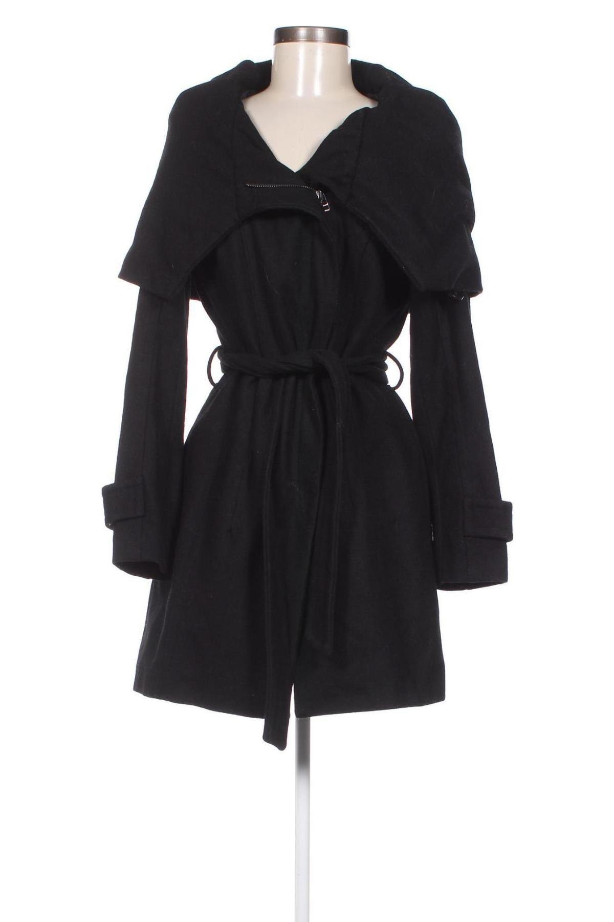 Dámsky kabát  Zara, Veľkosť M, Farba Čierna, Cena  22,75 €