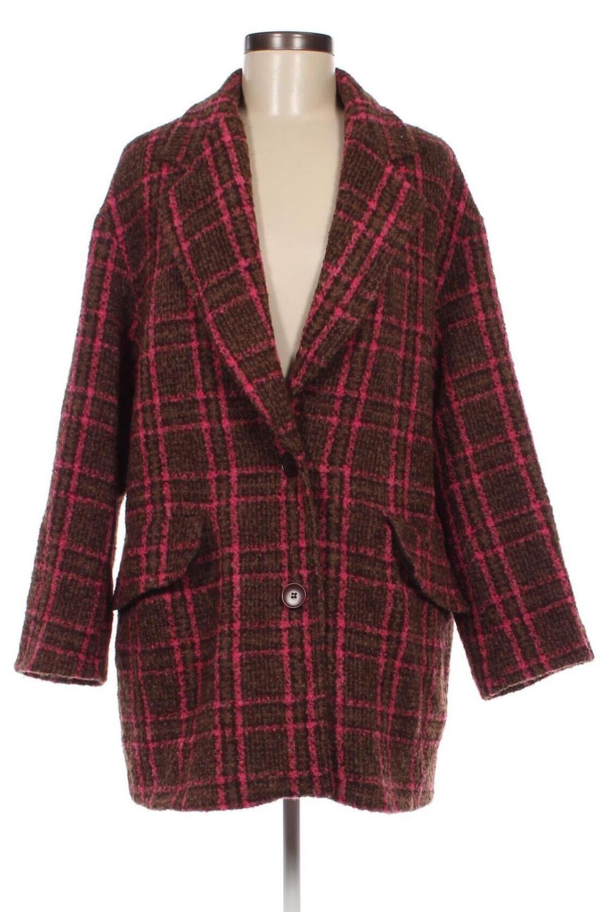 Γυναικείο παλτό Zara, Μέγεθος M, Χρώμα Πολύχρωμο, Τιμή 13,61 €