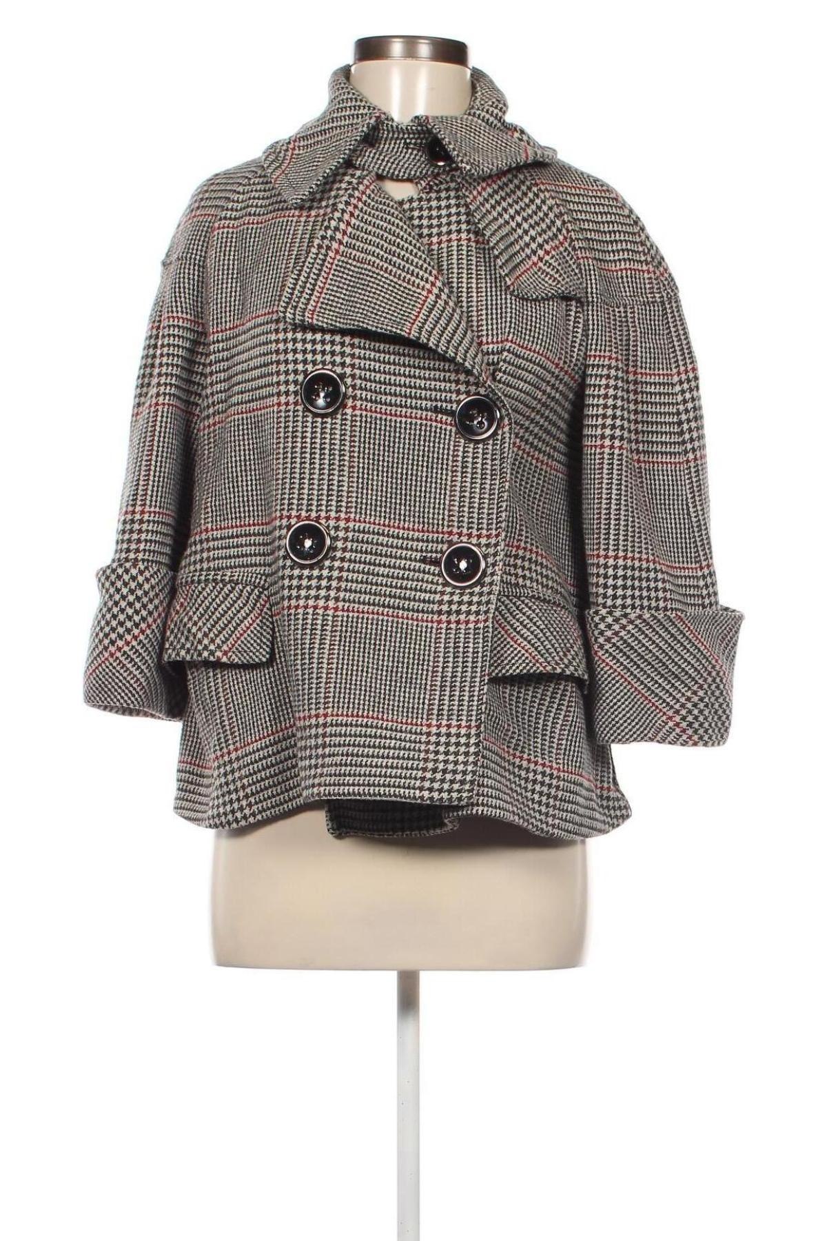 Γυναικείο παλτό Zara, Μέγεθος L, Χρώμα Πολύχρωμο, Τιμή 23,55 €