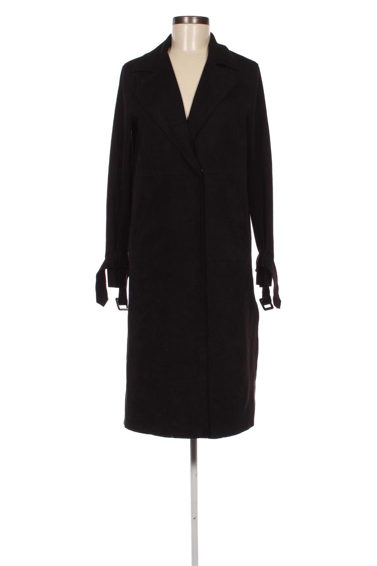 Dámský kabát  Zara, Velikost S, Barva Černá, Cena  351,00 Kč