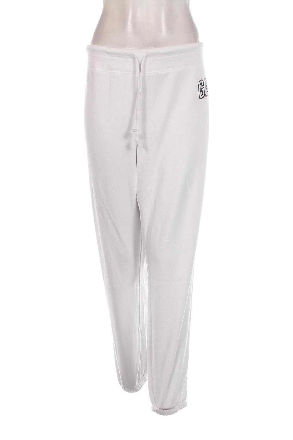 Γυναικείο παντελόνι fleece Gap, Μέγεθος XL, Χρώμα Λευκό, Τιμή 15,88 €