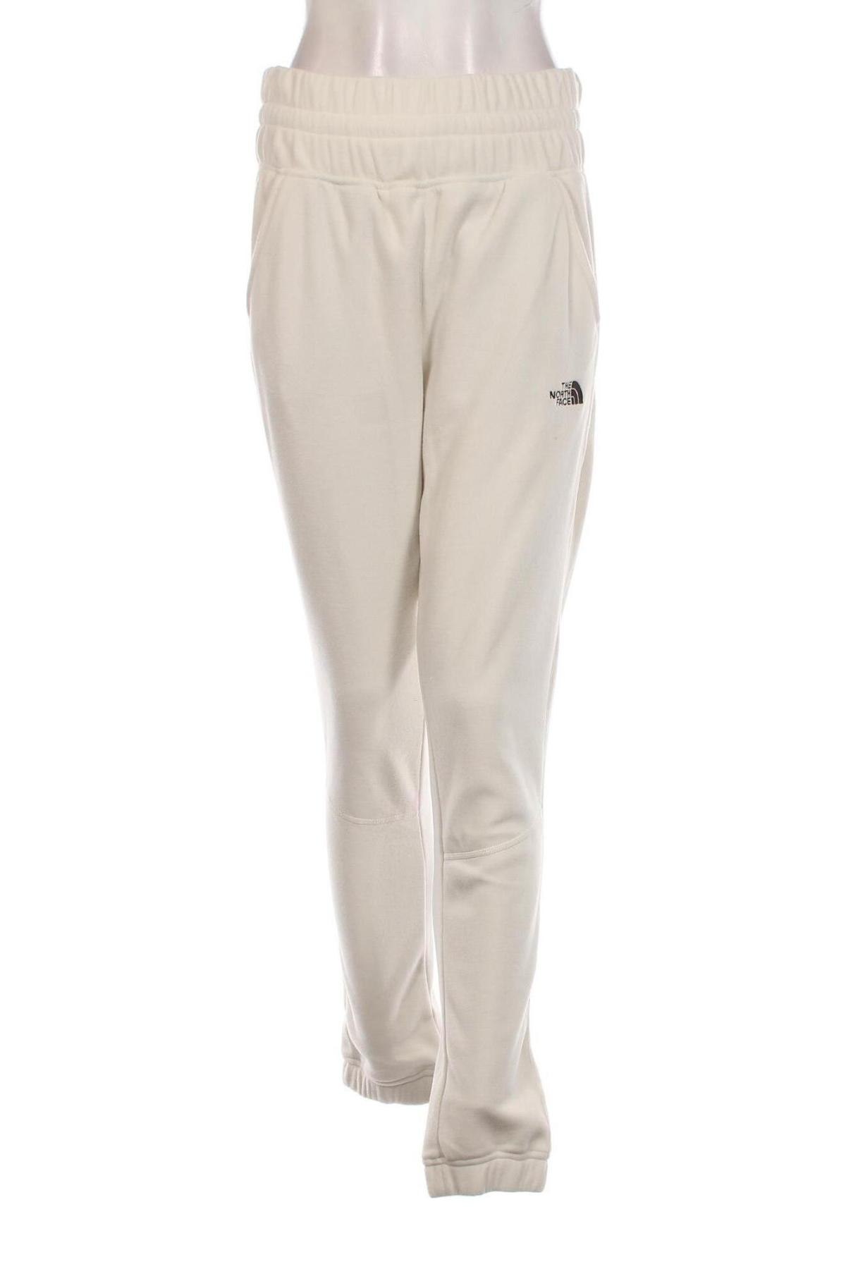 Pantaloni polar trening de damă The North Face, Mărime M, Culoare Ecru, Preț 192,44 Lei