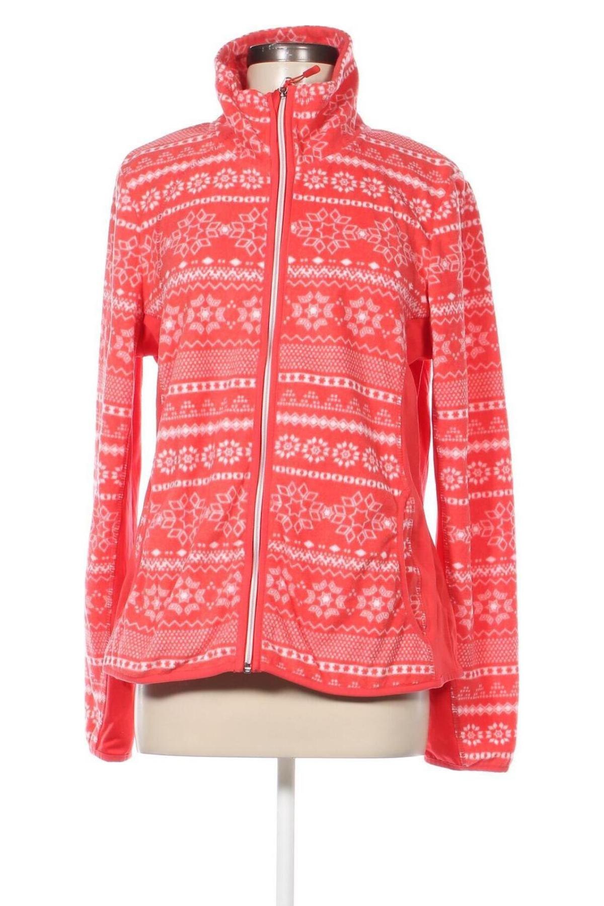 Damen Fleece Oberteil  Active By Tchibo, Größe L, Farbe Rot, Preis € 13,57