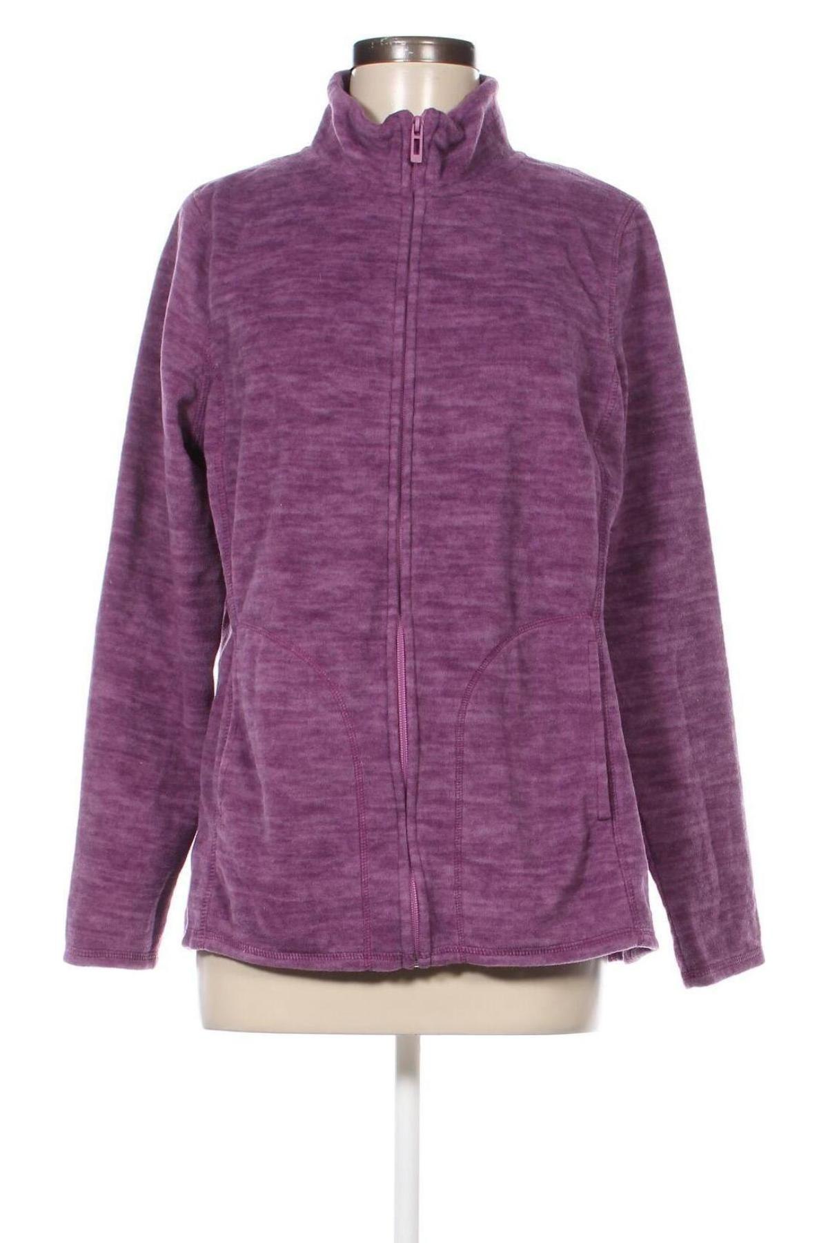 Damen Fleece Oberteil  C&A, Größe L, Farbe Lila, Preis 27,14 €