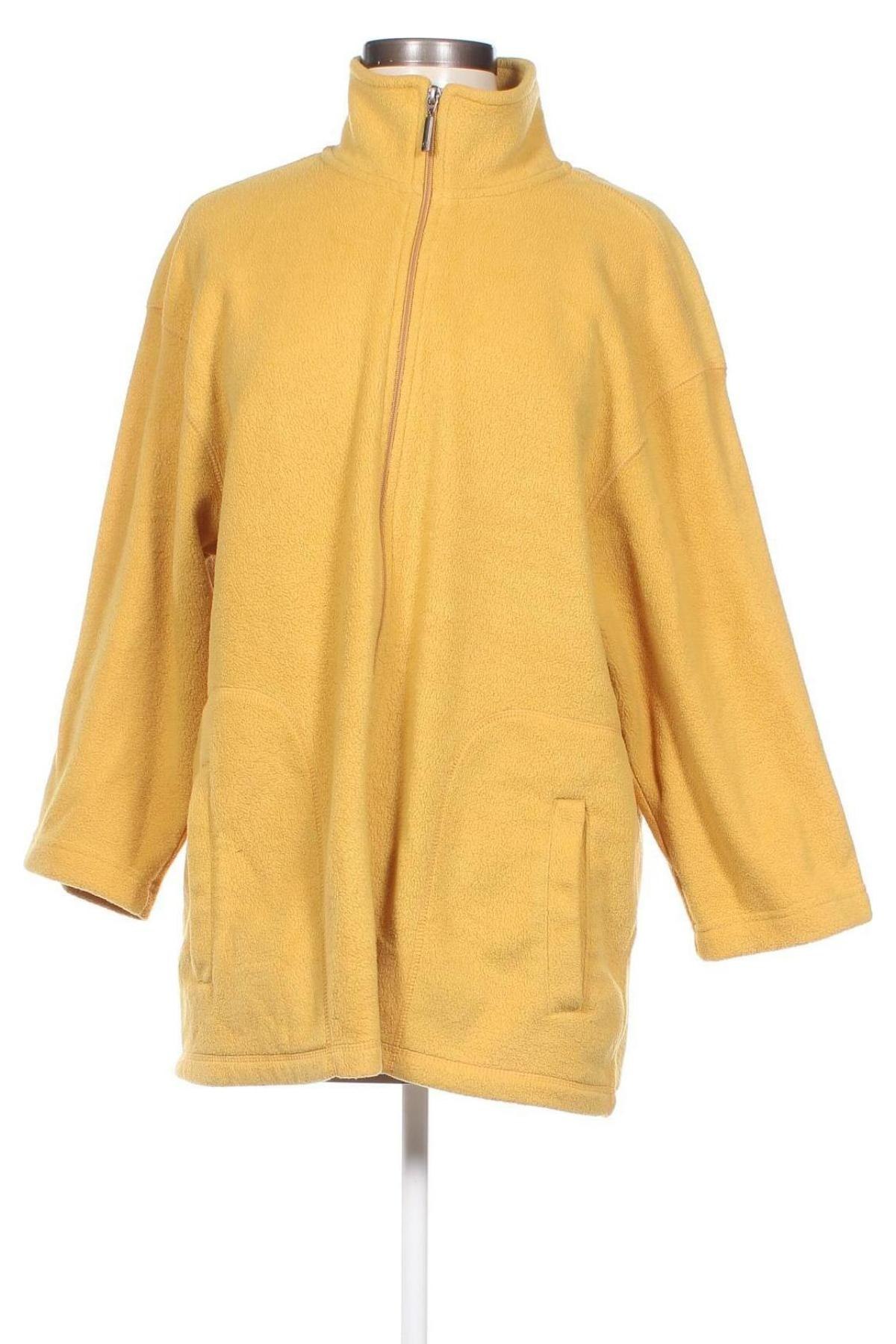 Damen Fleece Oberteil  Canda, Größe XL, Farbe Gelb, Preis 13,57 €