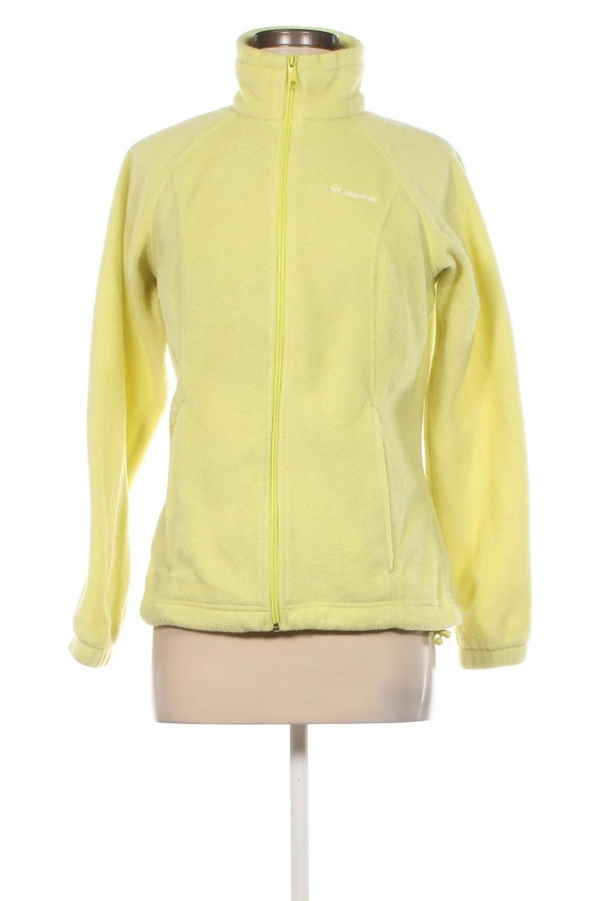 Damen Fleece Oberteil  Columbia, Größe S, Farbe Gelb, Preis 30,06 €