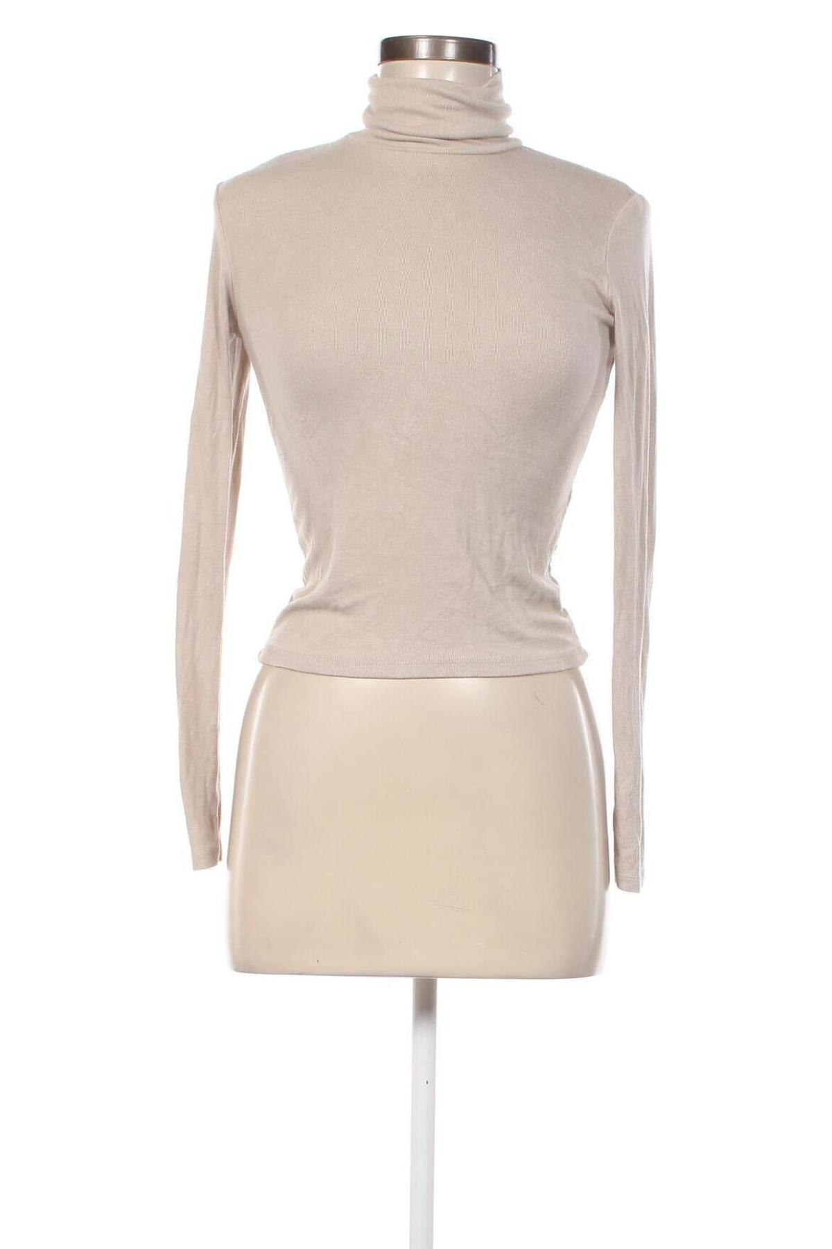 Damen Rollkragen Zara, Größe M, Farbe Beige, Preis 7,14 €