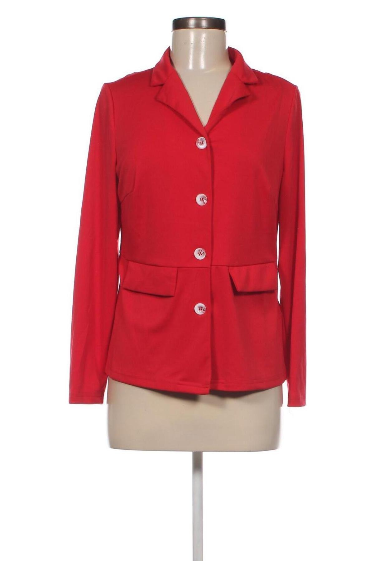 Γυναικείο σακάκι, Μέγεθος L, Χρώμα Κόκκινο, Τιμή 12,25 €