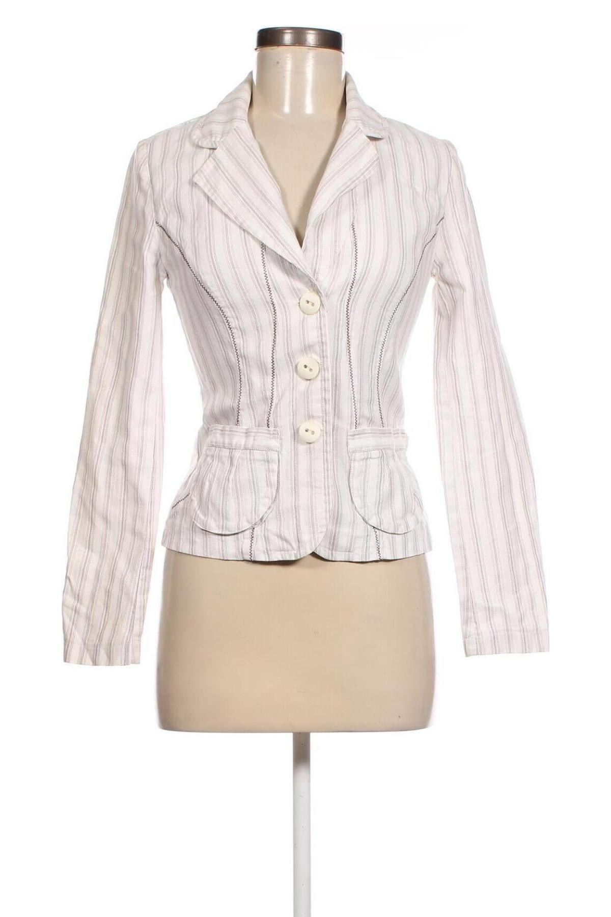 Γυναικείο σακάκι, Μέγεθος S, Χρώμα Λευκό, Τιμή 12,83 €
