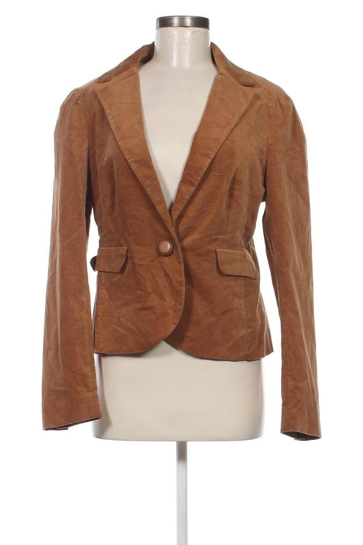 Damen Blazer 3 Suisses, Größe L, Farbe Braun, Preis 7,99 €