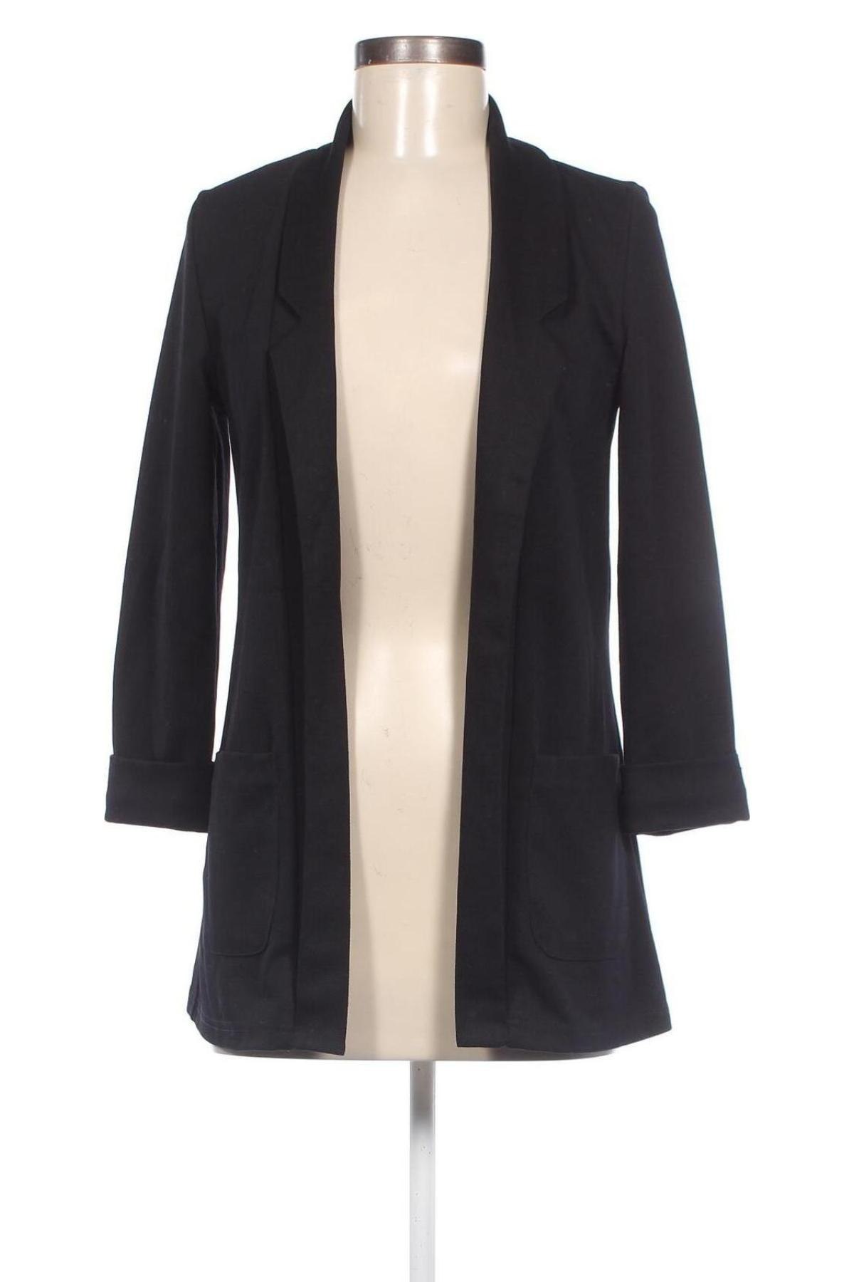 Γυναικείο σακάκι Amisu, Μέγεθος XS, Χρώμα Μαύρο, Τιμή 13,61 €