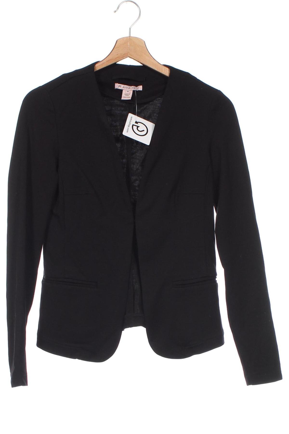 Damen Blazer Anna Field, Größe XS, Farbe Schwarz, Preis 14,95 €