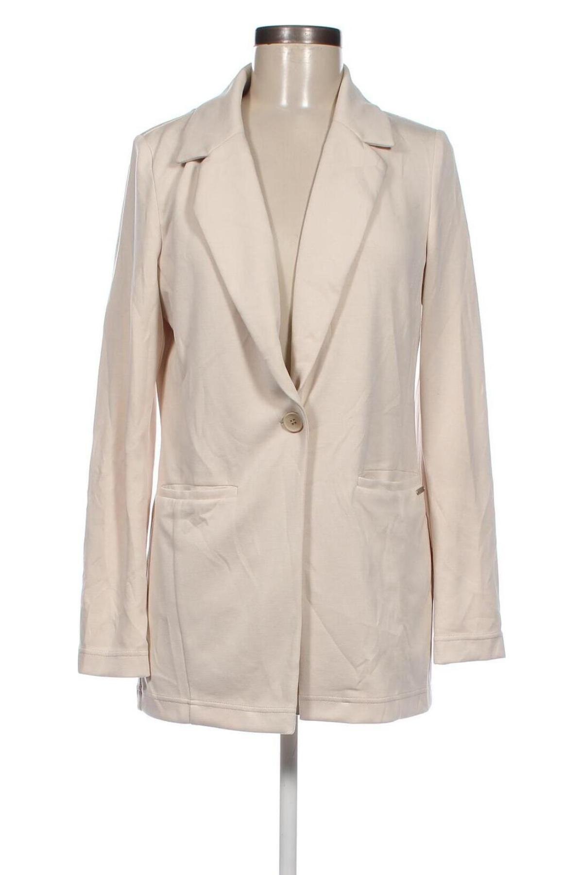 Damen Blazer Bluebeery, Größe S, Farbe Beige, Preis 18,79 €