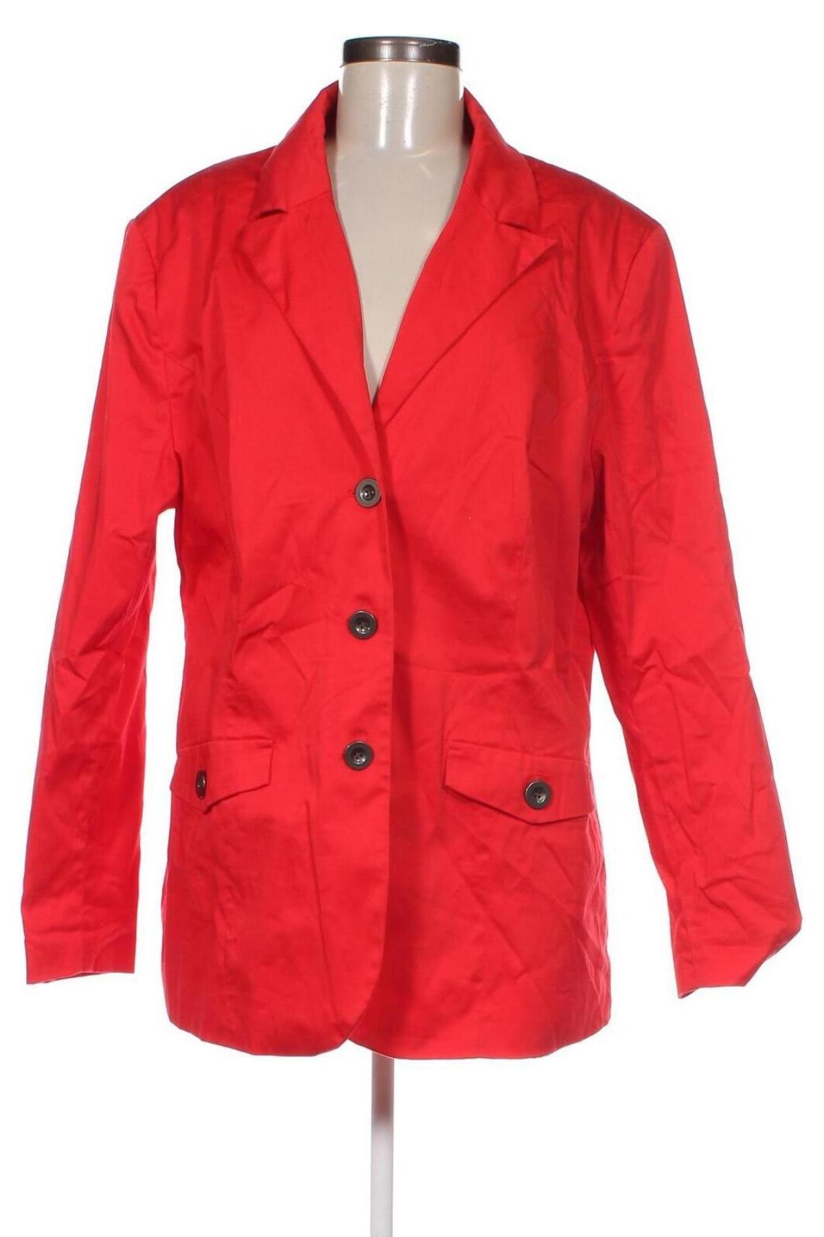Damen Blazer Bpc Bonprix Collection, Größe XXL, Farbe Rot, Preis 18,37 €