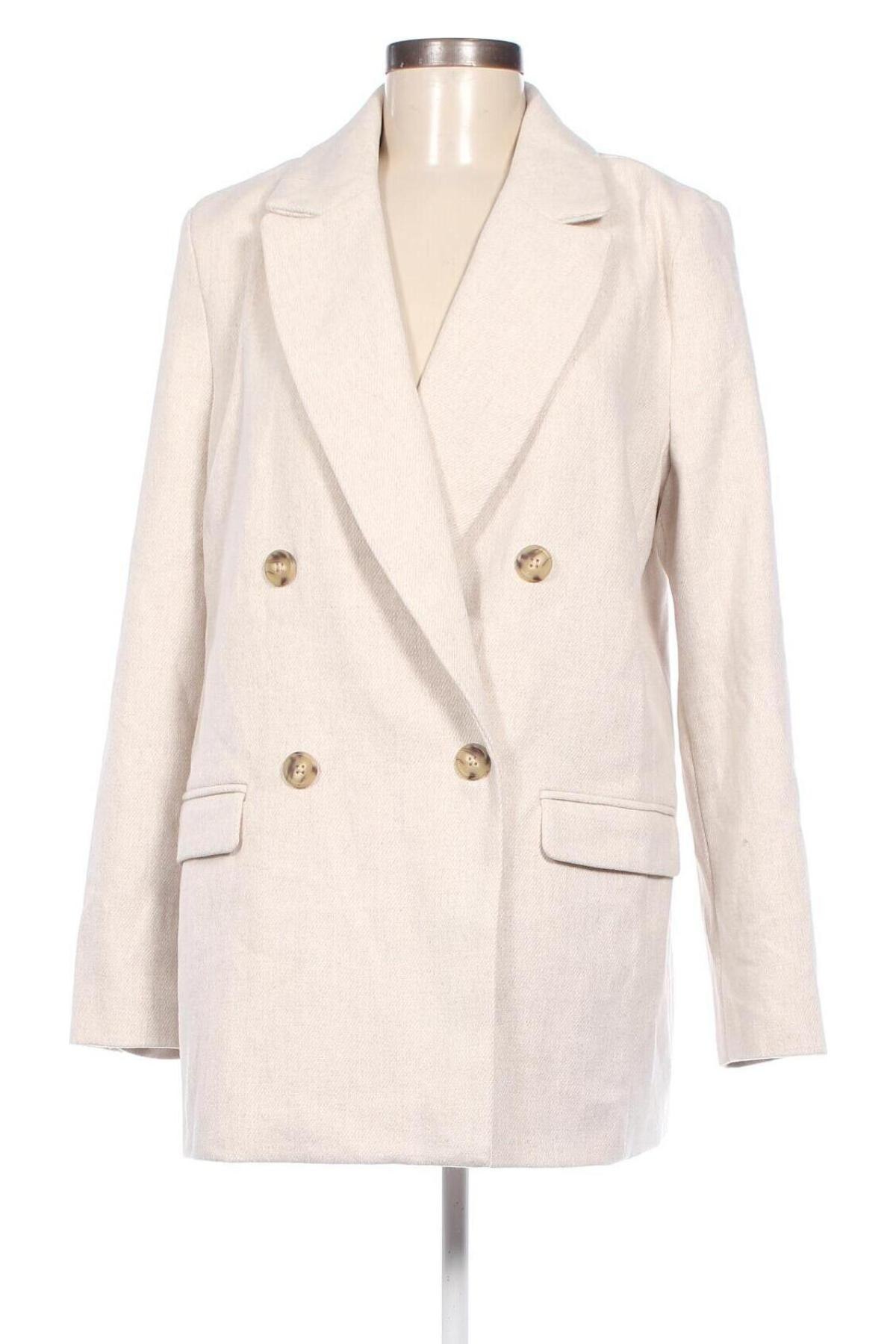 Γυναικείο σακάκι C&A, Μέγεθος L, Χρώμα Εκρού, Τιμή 17,32 €